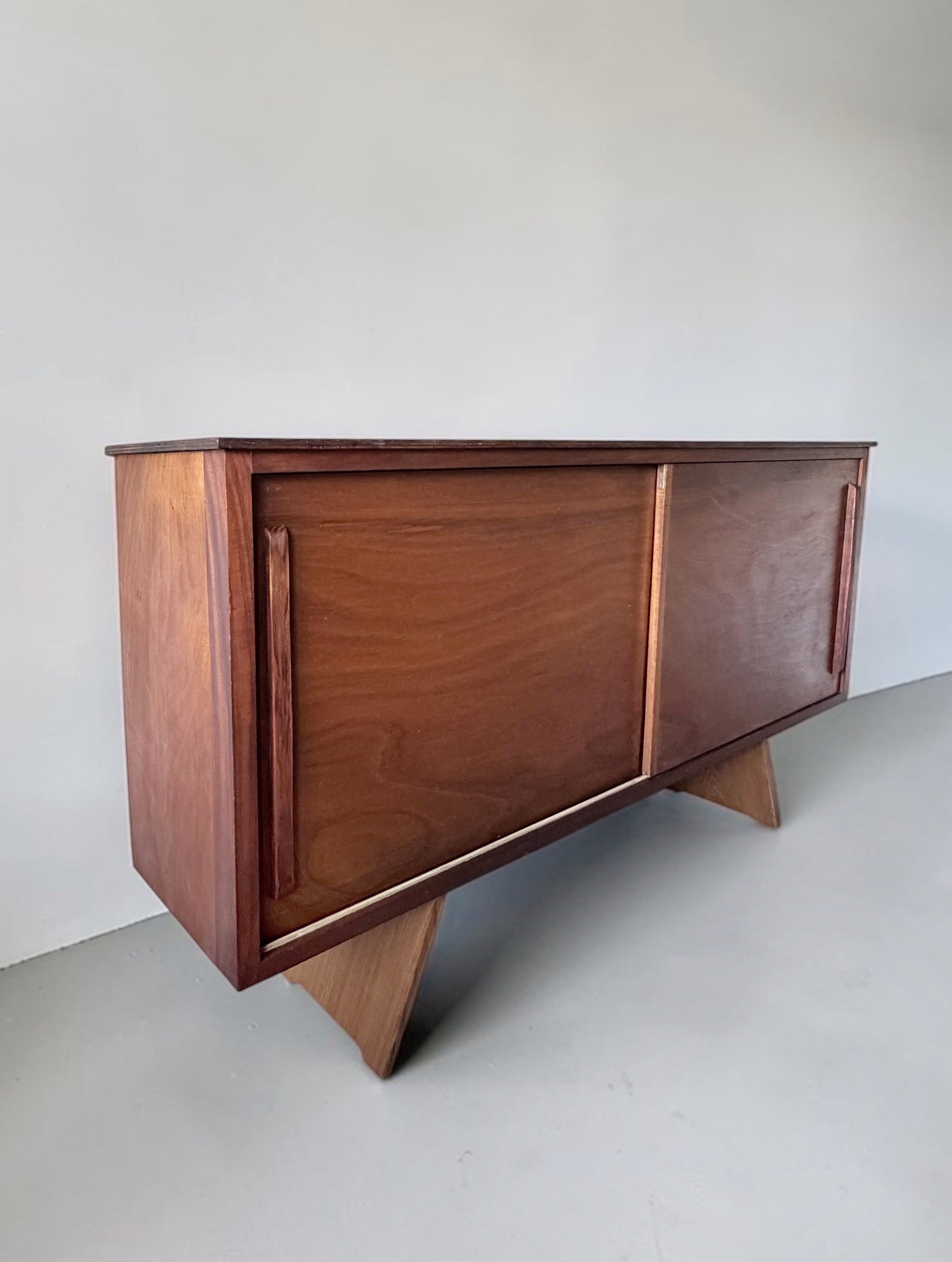 Sideboard in style of Charlotte Perriand, France 1950s　