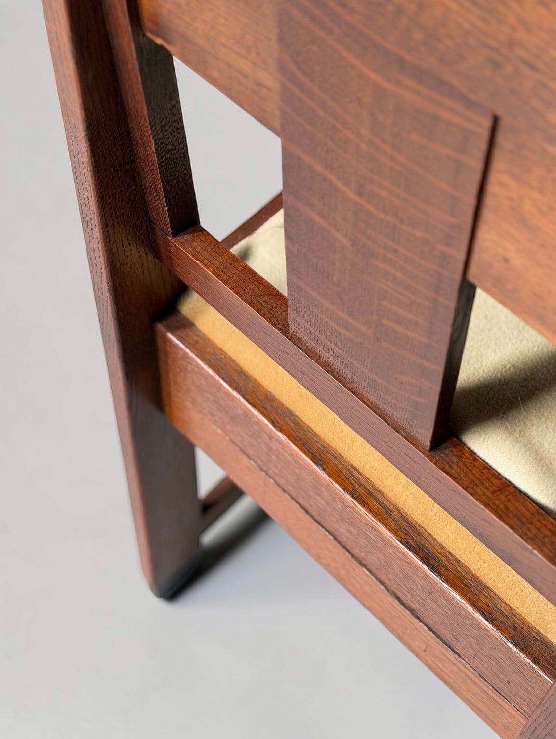 Set of Art Deco Amsterdam School Dining Chairs, The Netherland 1930s　