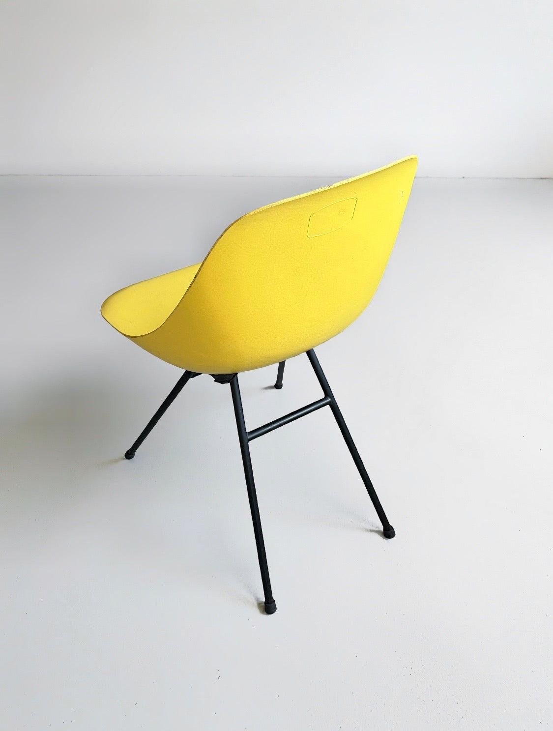 Coccinelle chair with compass legs by René-Jean Caillette for Steiner, France 1958