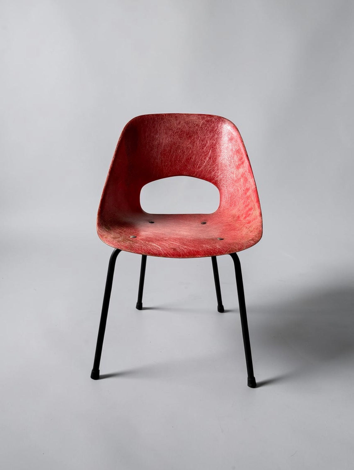 Tulip Chair in FRP by Pierre Guariche for Steiner, France