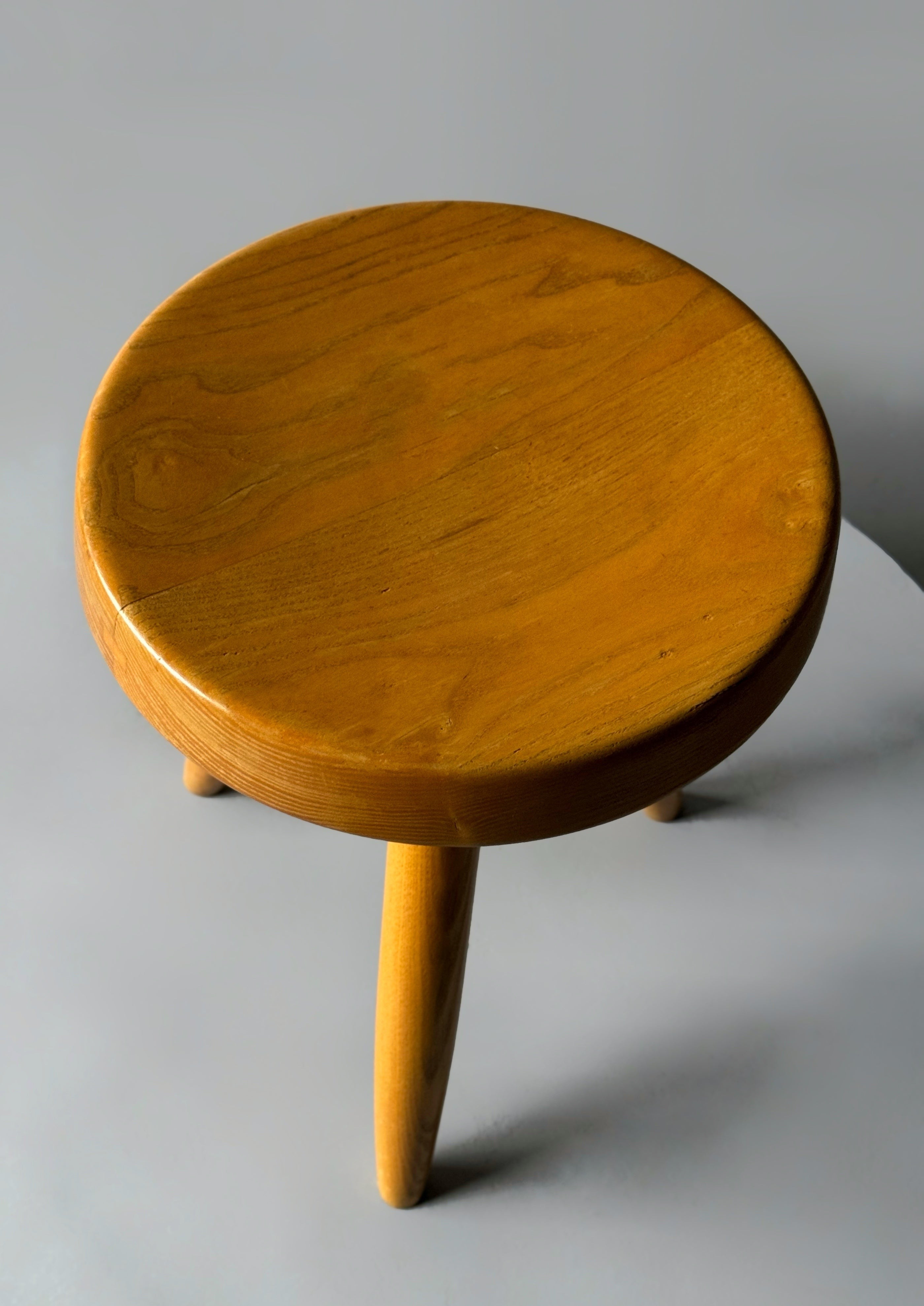 High Berger stool Designed by Charlotte Perriand