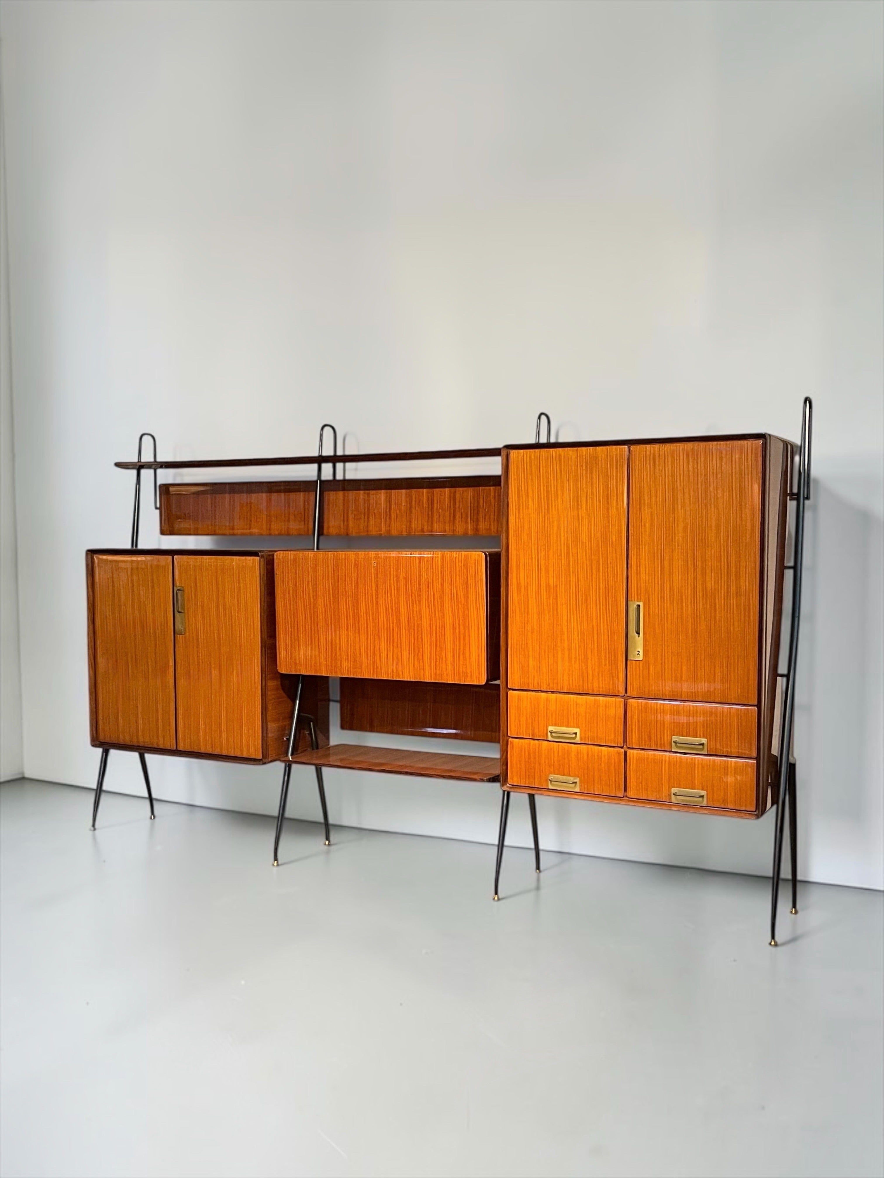 Silvio Cavatorta sideboard, Italy 1960s