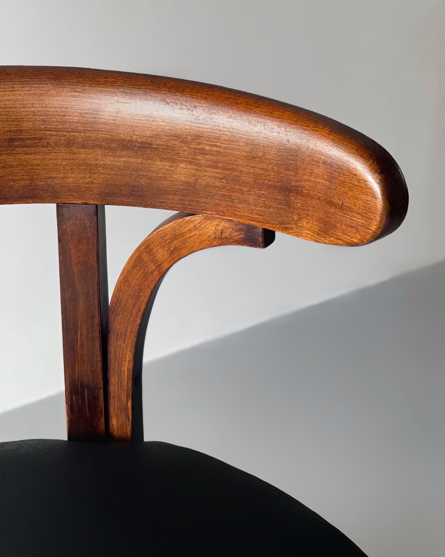 Vintage Danish Beech Desk Chair by Magnus Stephensen