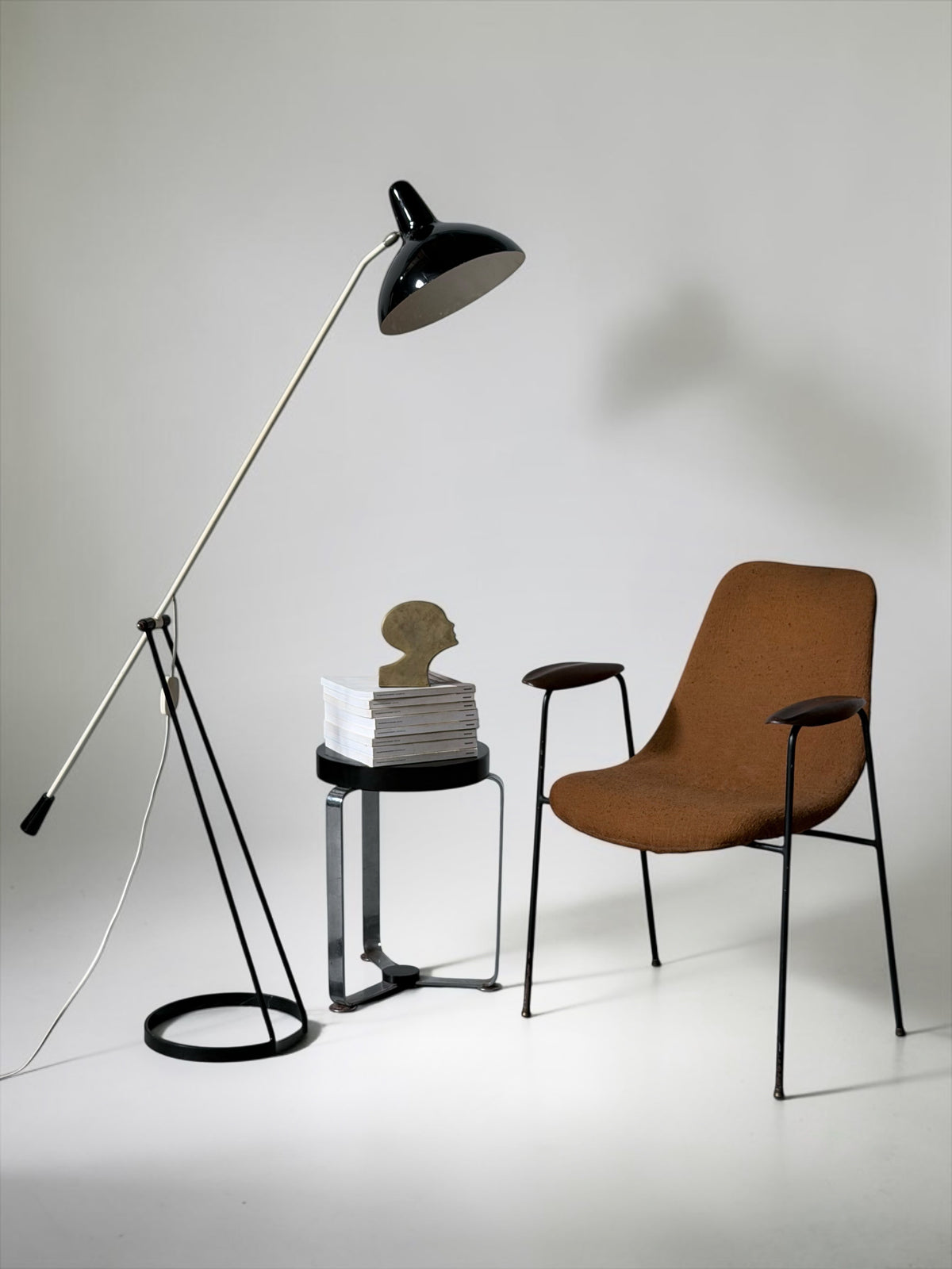 “Tivoli” Floor Lamp by Floris Fiedeldij for Artimeta, Netherlands, 1956