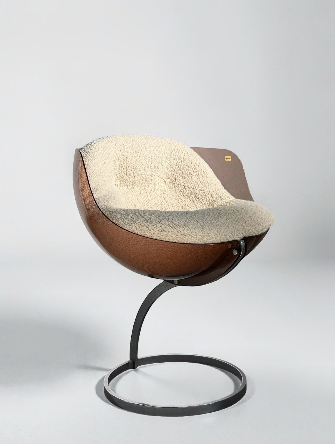 Sphere Dining Chair by Boris Tabacoff for Mobilier Moderne, 1970