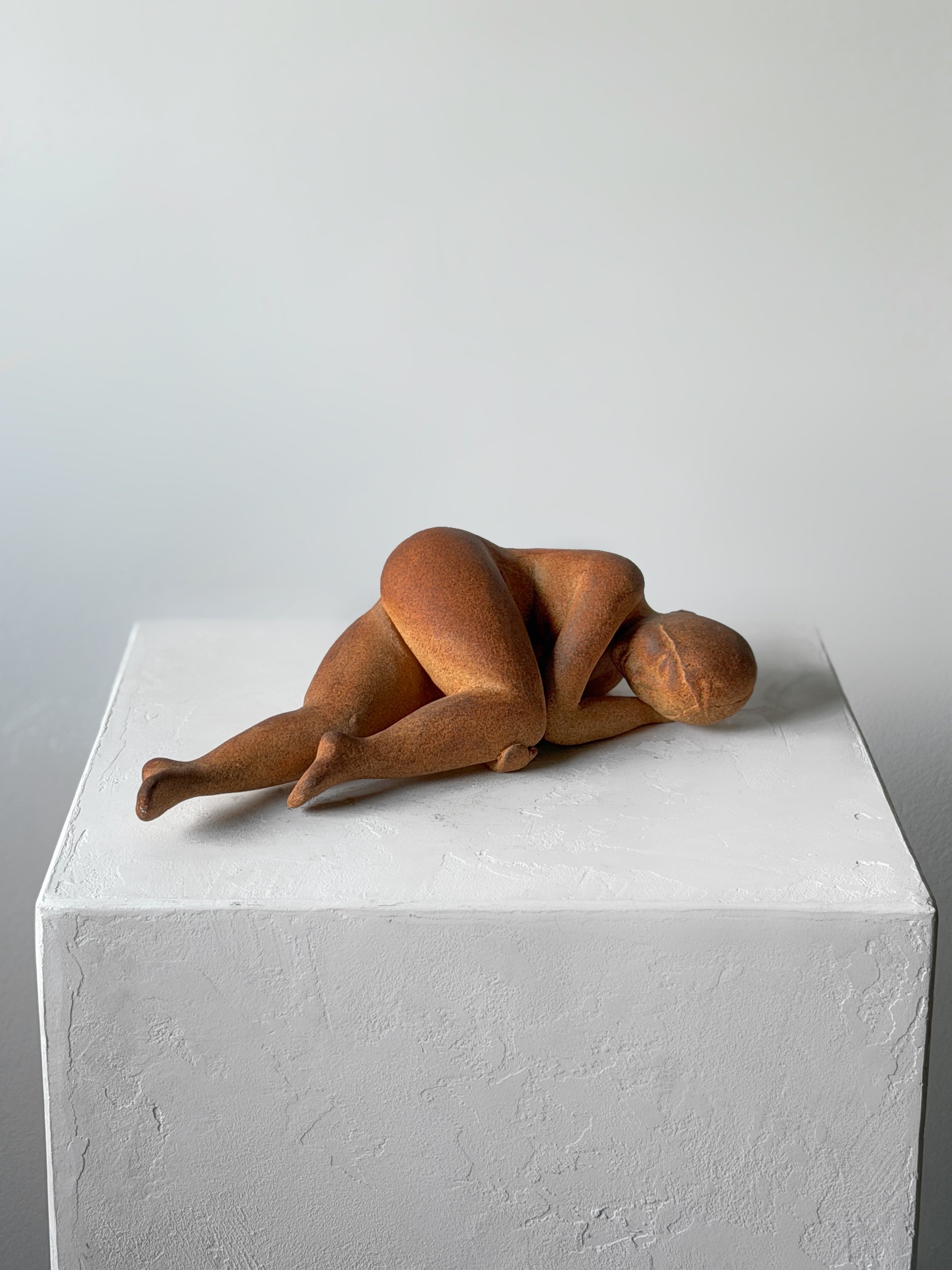 Bodil Hansen Signert Keramikk Skulptur, Denmark 1997