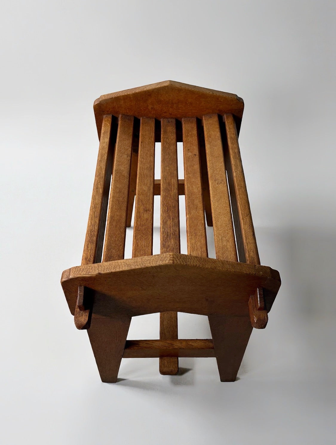 Arts and Crafts Stool, 1940s