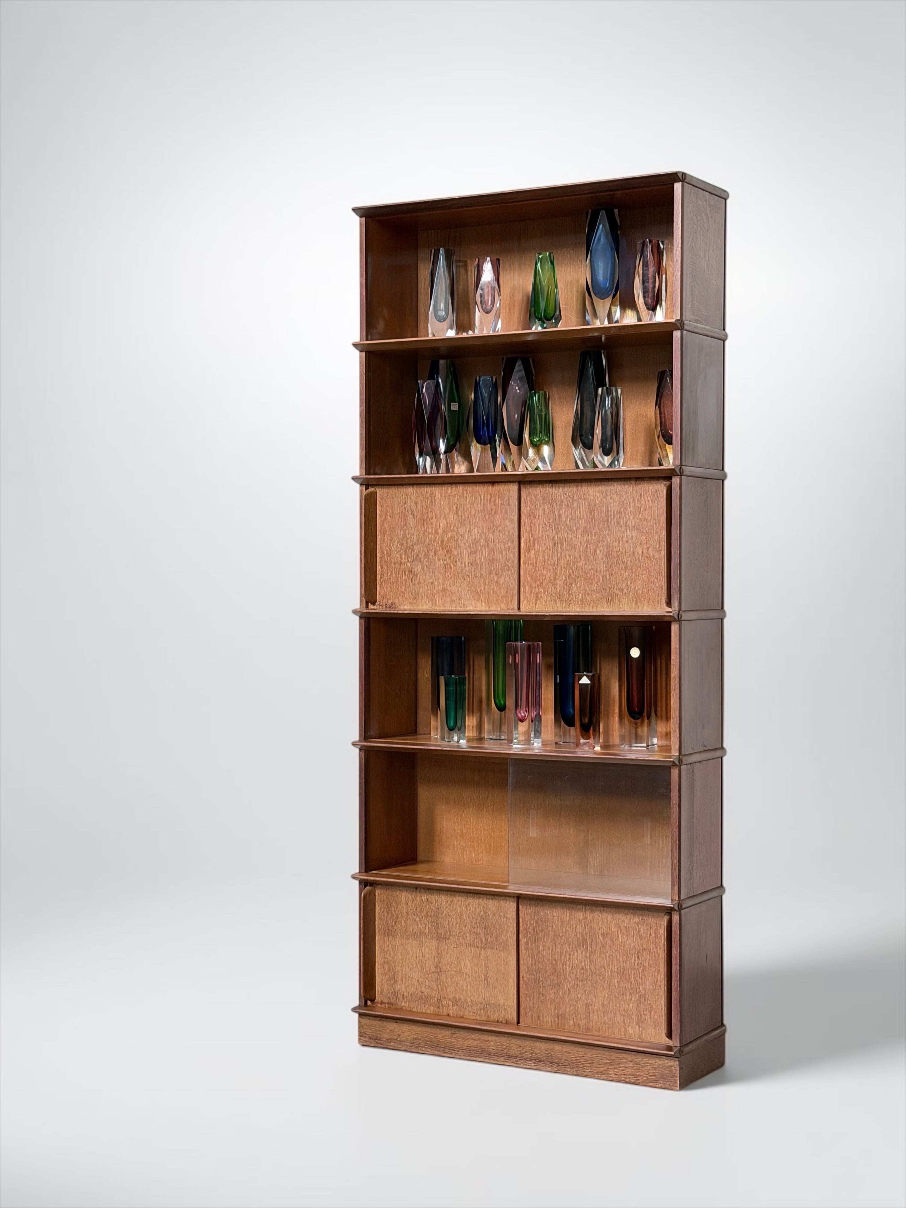 “Oscar” Modular Display Bookcase by Didier Rozaffy, France, 1960s