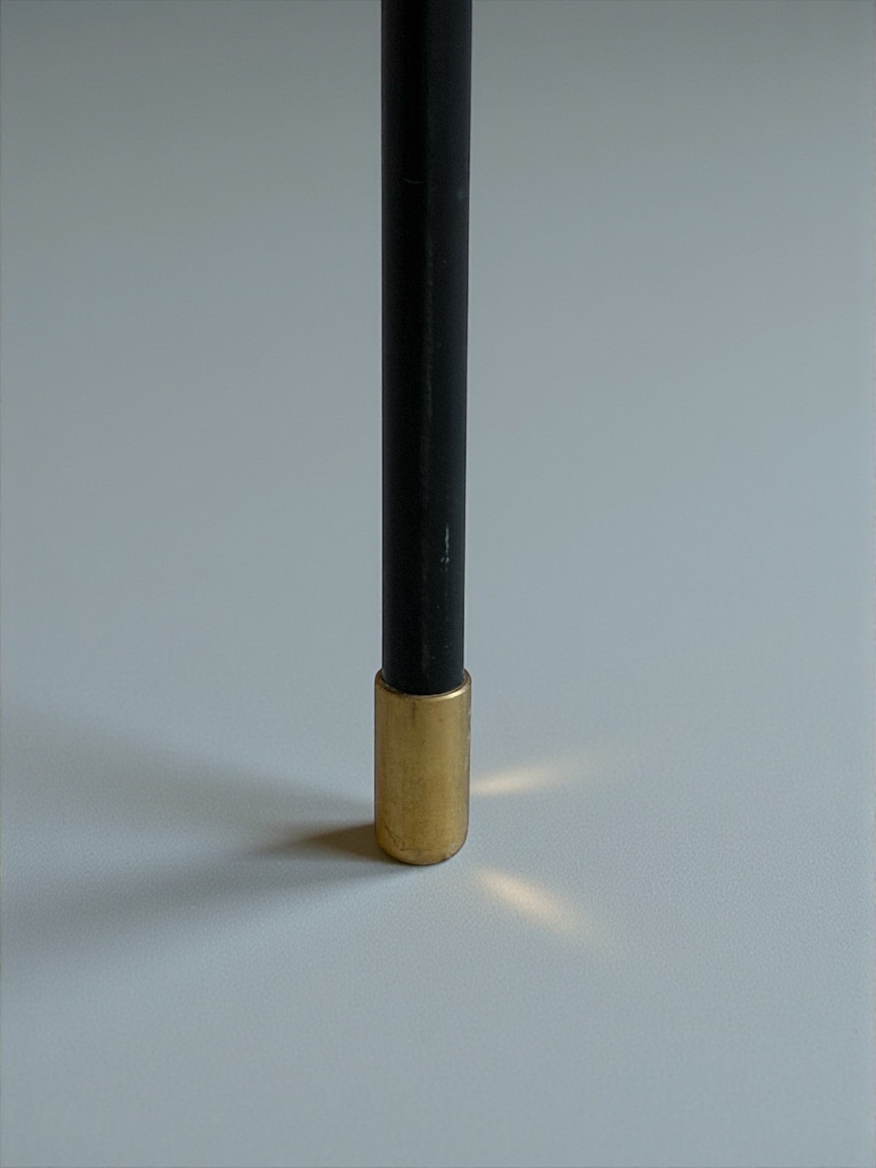 Kangaroo side tables by Mathieu Mategot set of two in black & White for Gubi