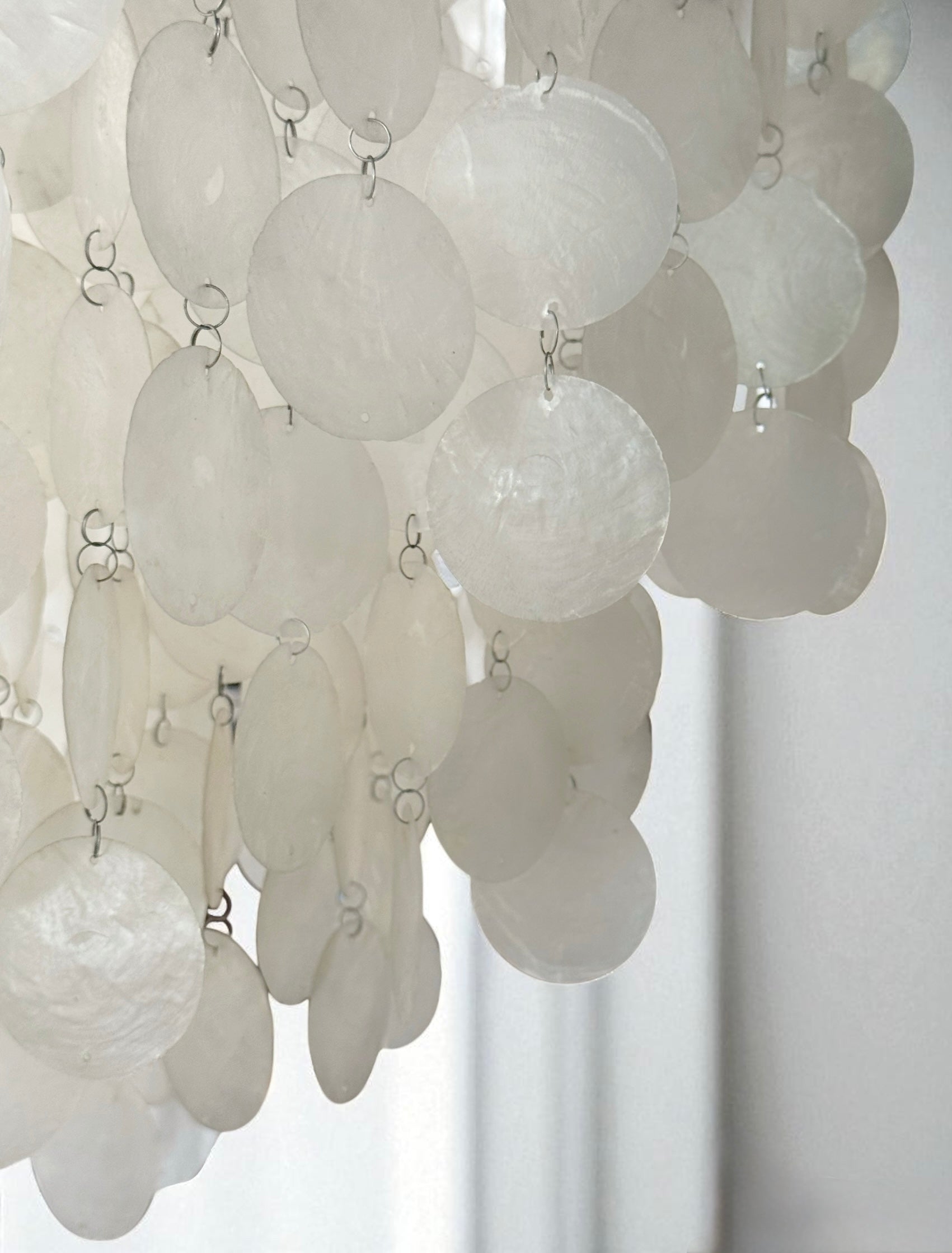 “Fun” Shell Chandelier by Verner Panton, Denmark 1960s　