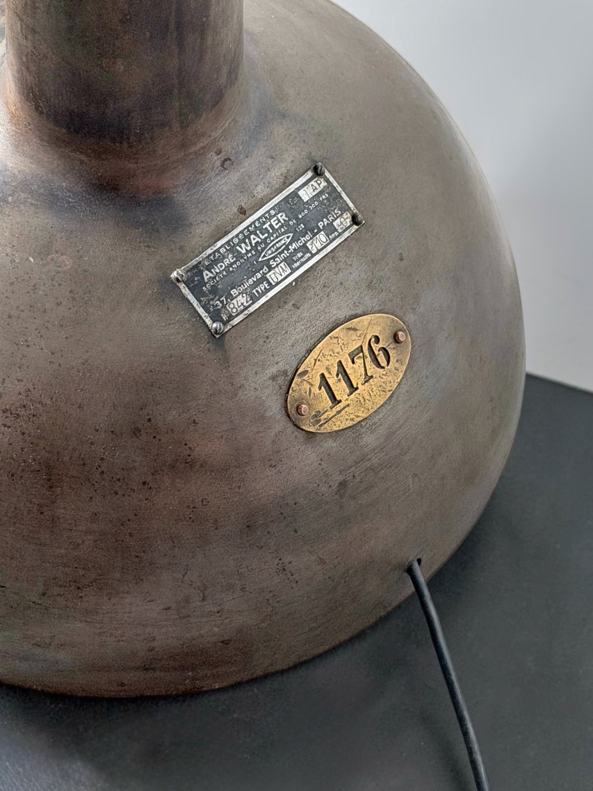 Large Medical Floor Lamp by André Walter, France 1930s–1940s