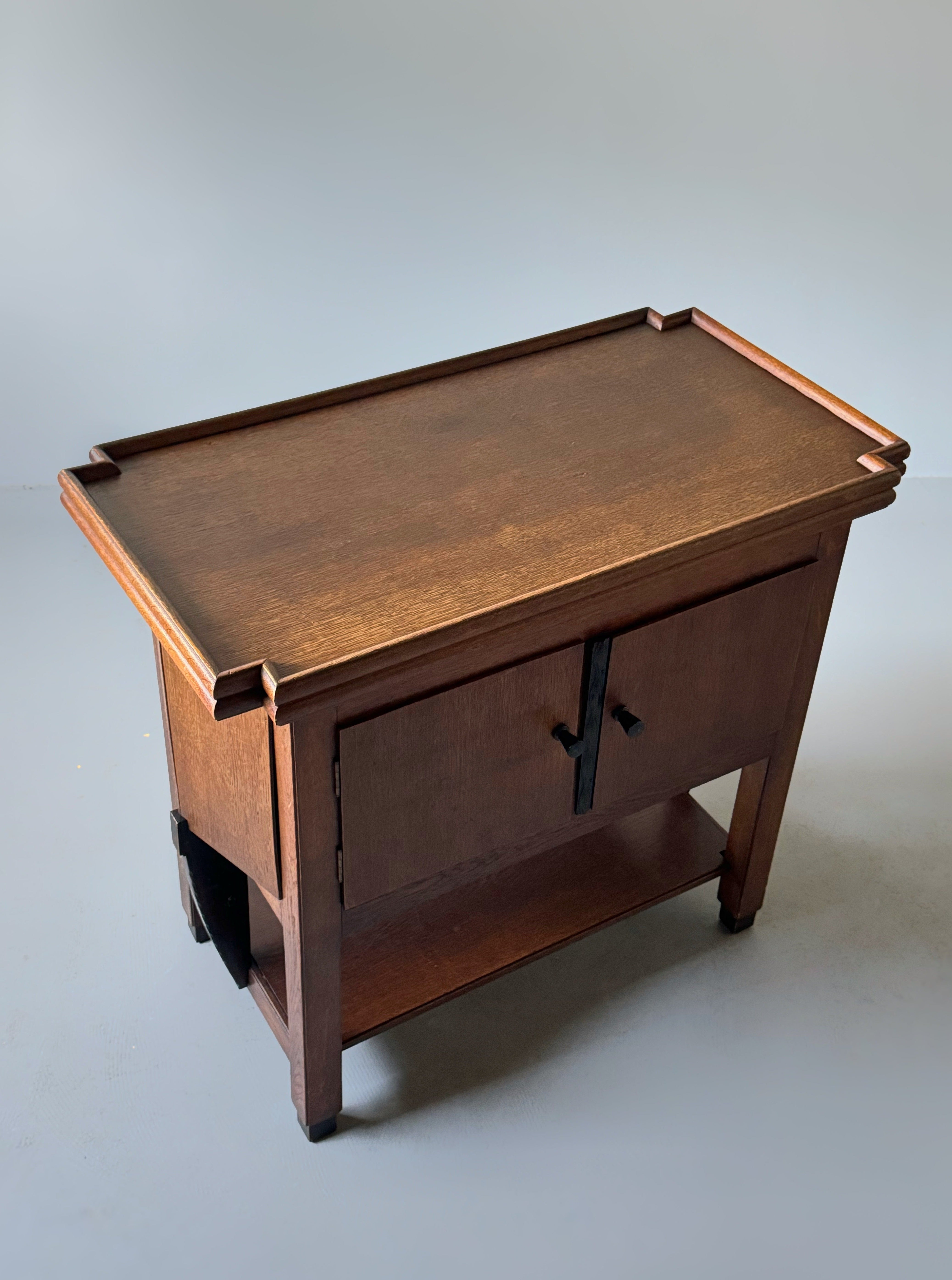 Amsterdamse School Small Cabinet