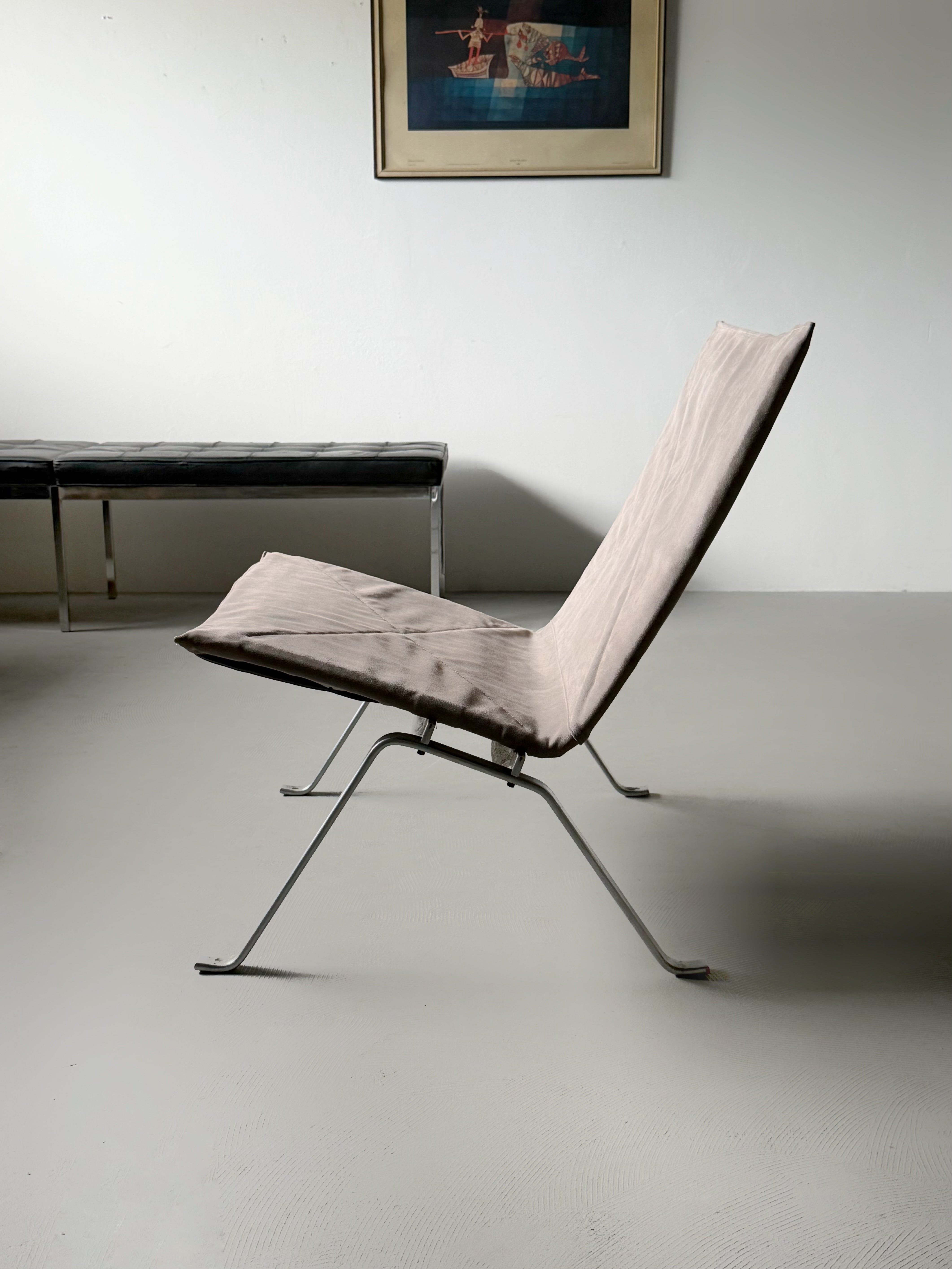PK 22 Easy chair by Poul Kjærholm for E. Kold Christensen, Denmark 1955