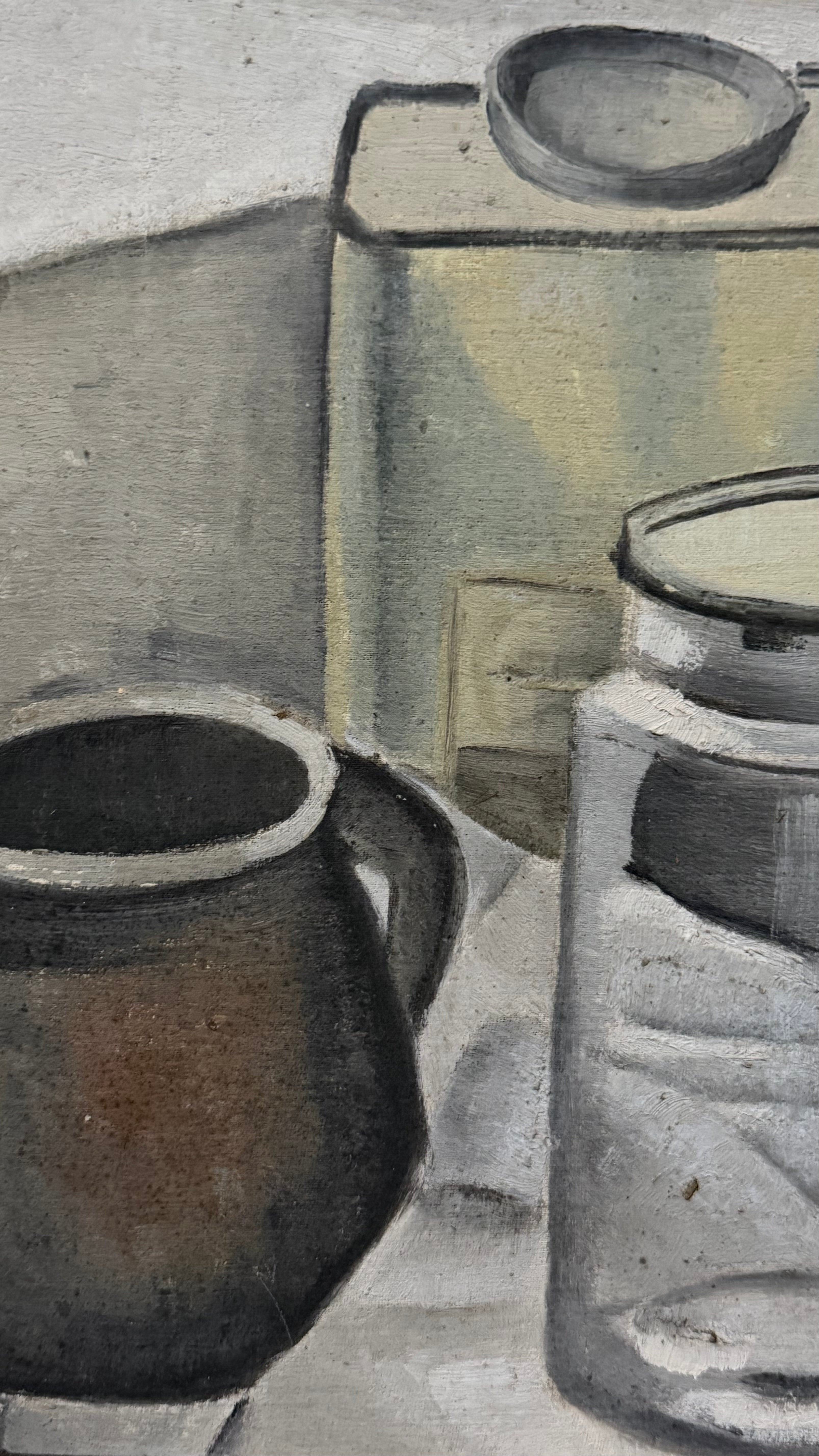 Vintage Oil Still Life Painting, Germany, 1950s　