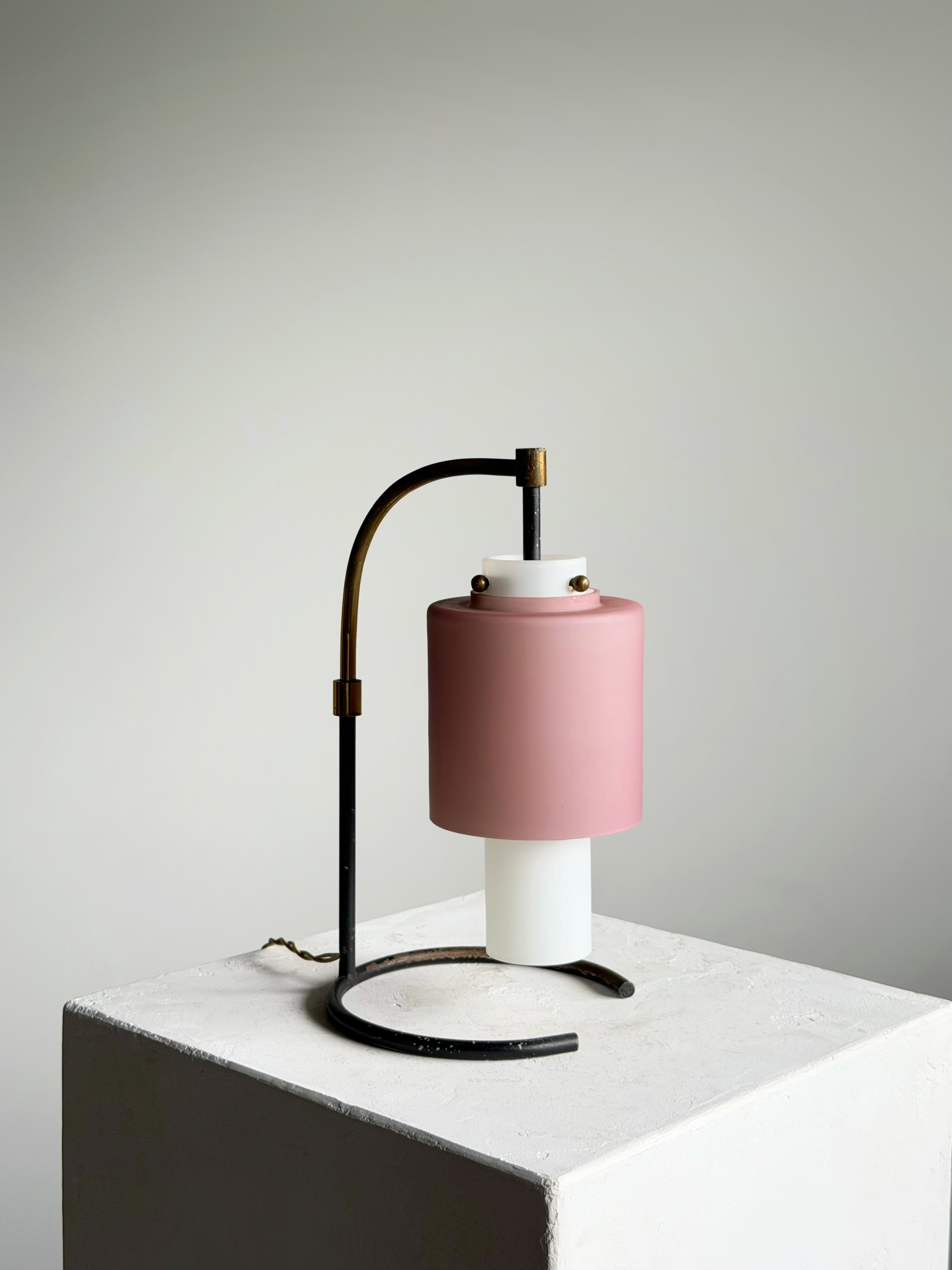 Pair of Desk lamps by Angelo Lelii for Arredoluce, 1950