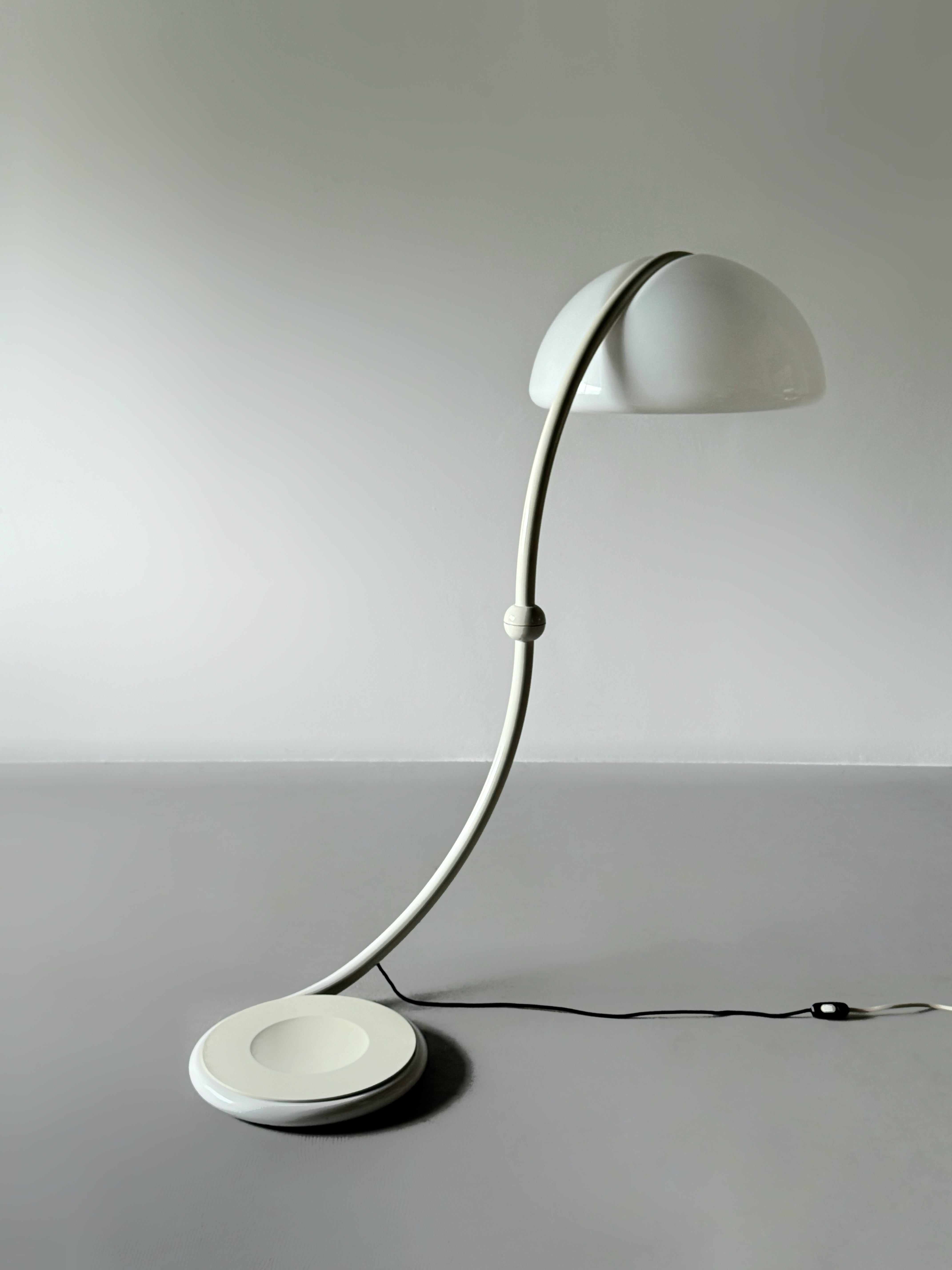 Serpente Floor Lamp by Elio Martinelli for Martinelli Luce 1965