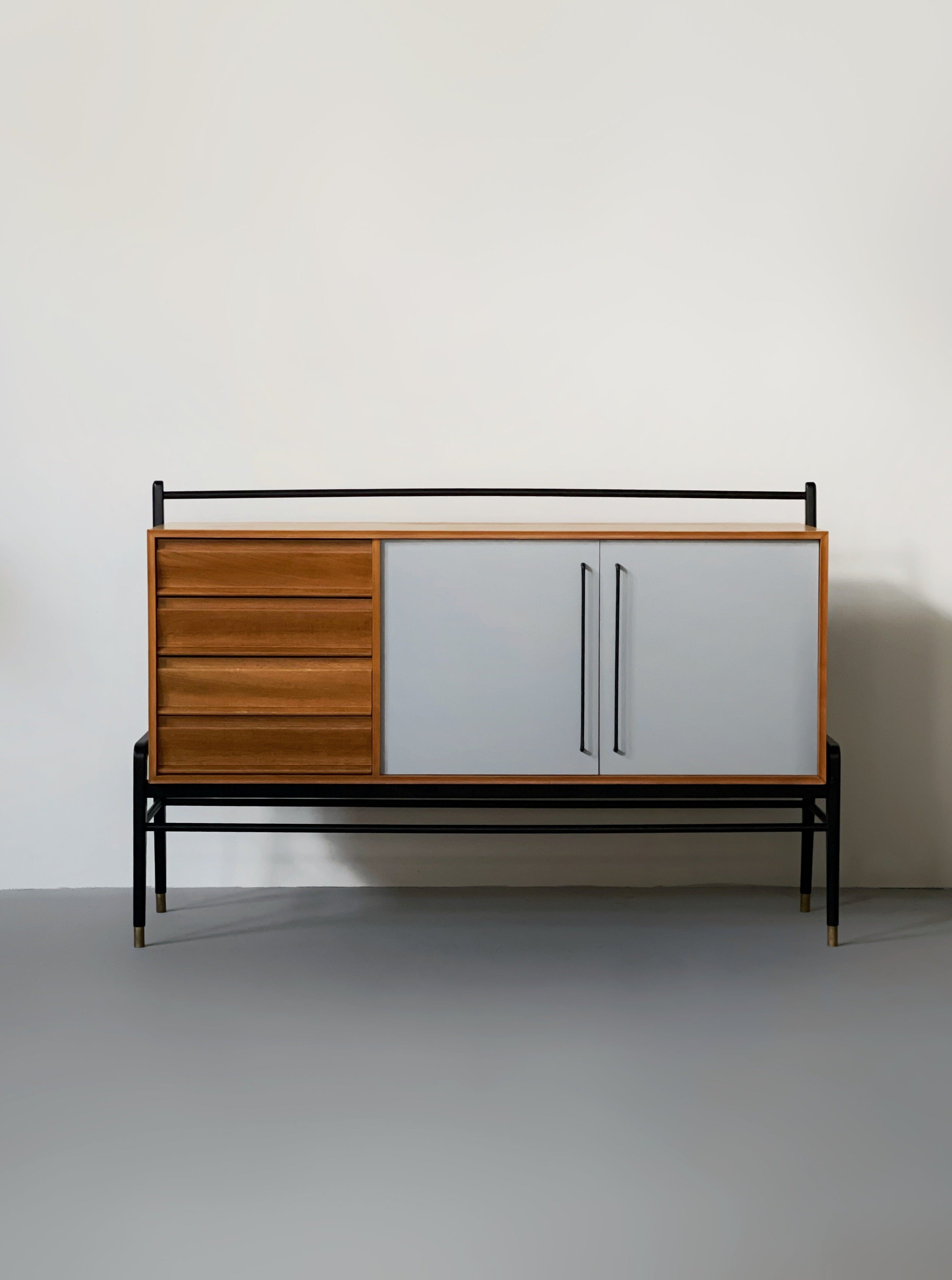 Cabinet in oak, Belgium 1960s