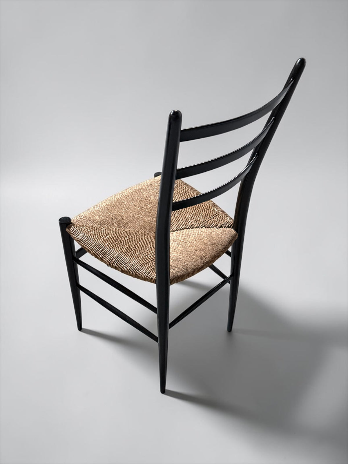 Spinetto dining chair by Chiavari Legerissima, Italy 1950s