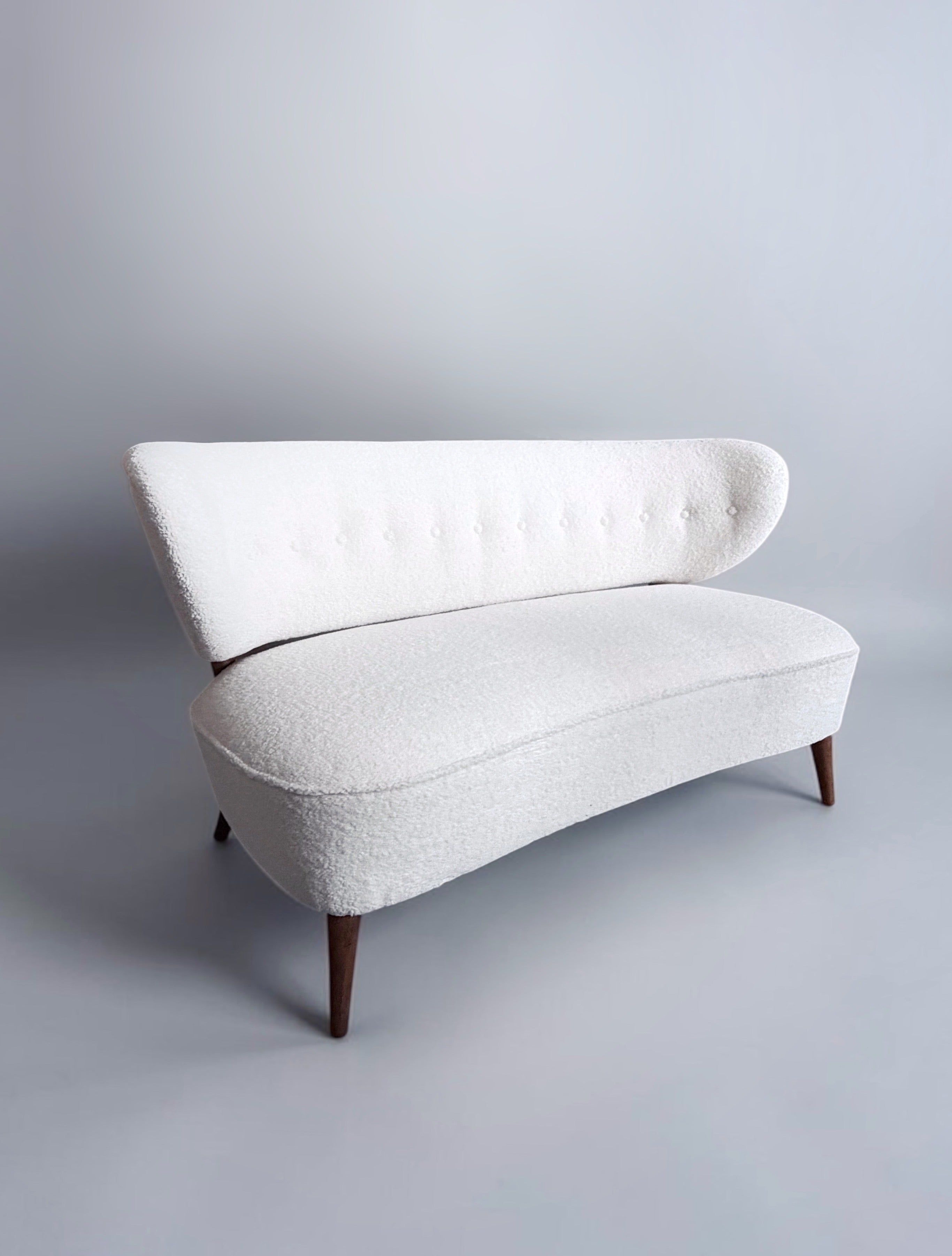 Two-Seater Sofa by Otto Schulz 'Attr.' for Boet, Sweden 1940s　
