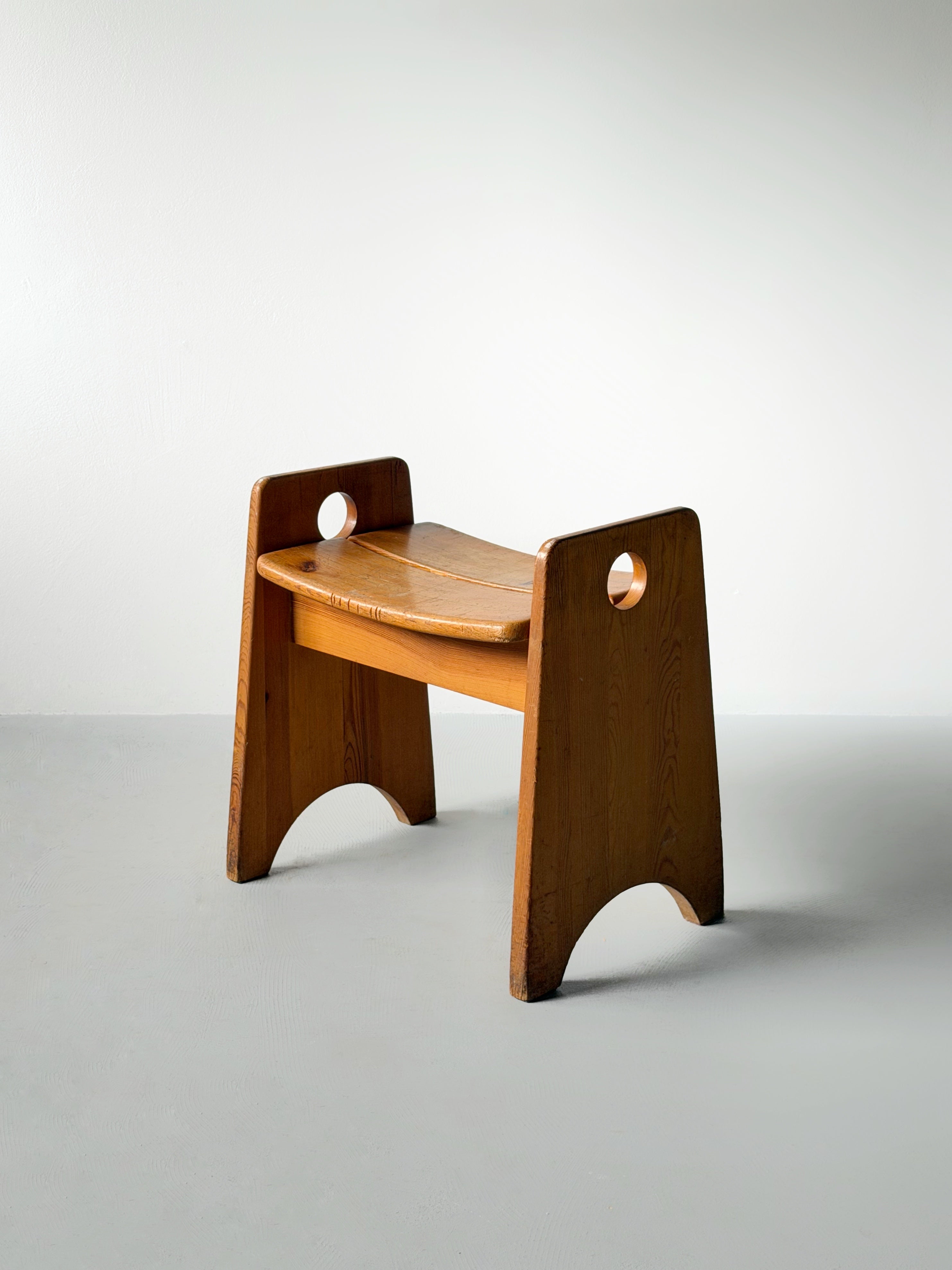 Stool By Gilbert Marklund for Furusnickarn AB, Sweden 1970s