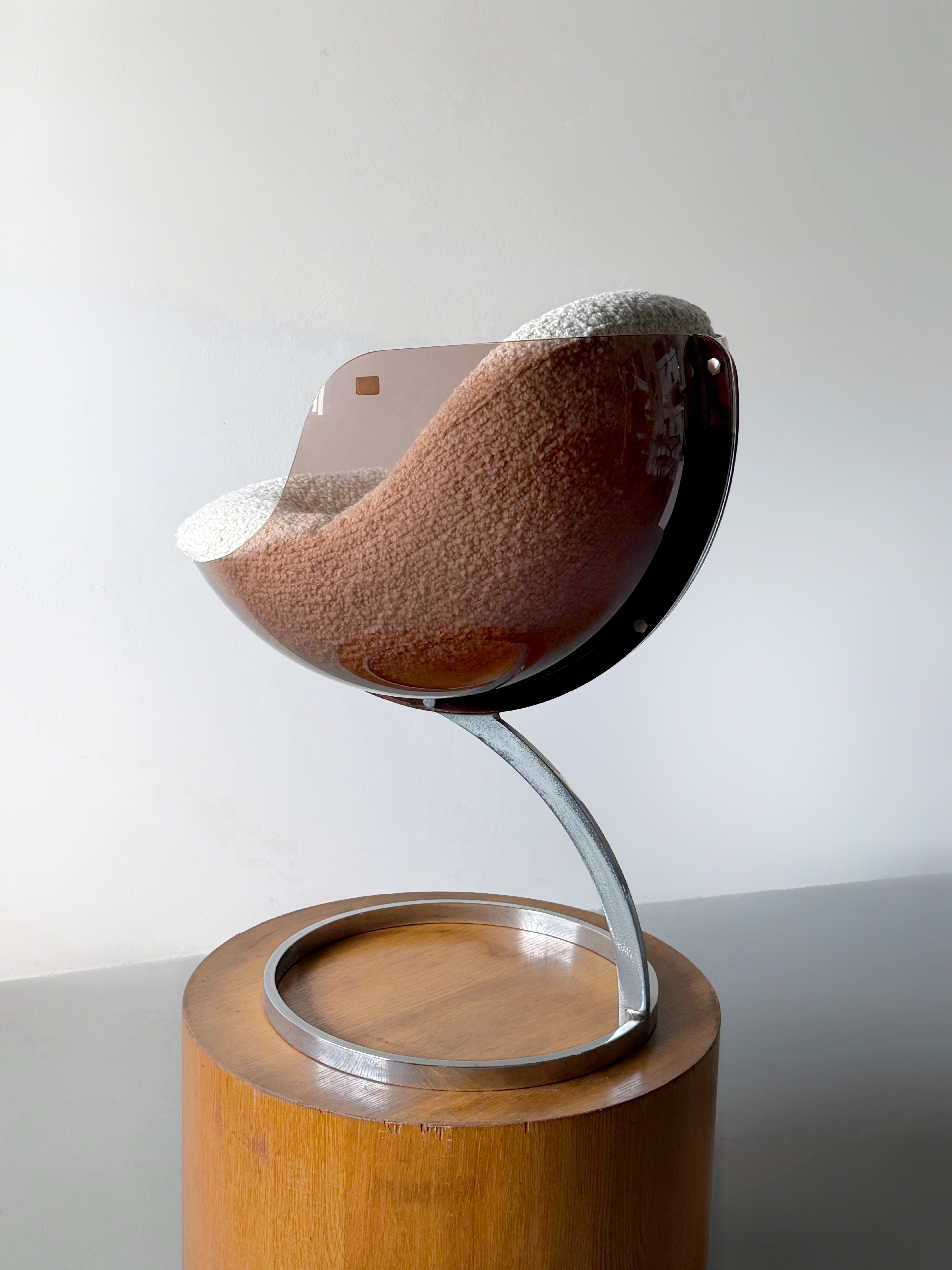 Sphere Dining Chair by Boris Tabacoff for Mobilier Moderne, 1970