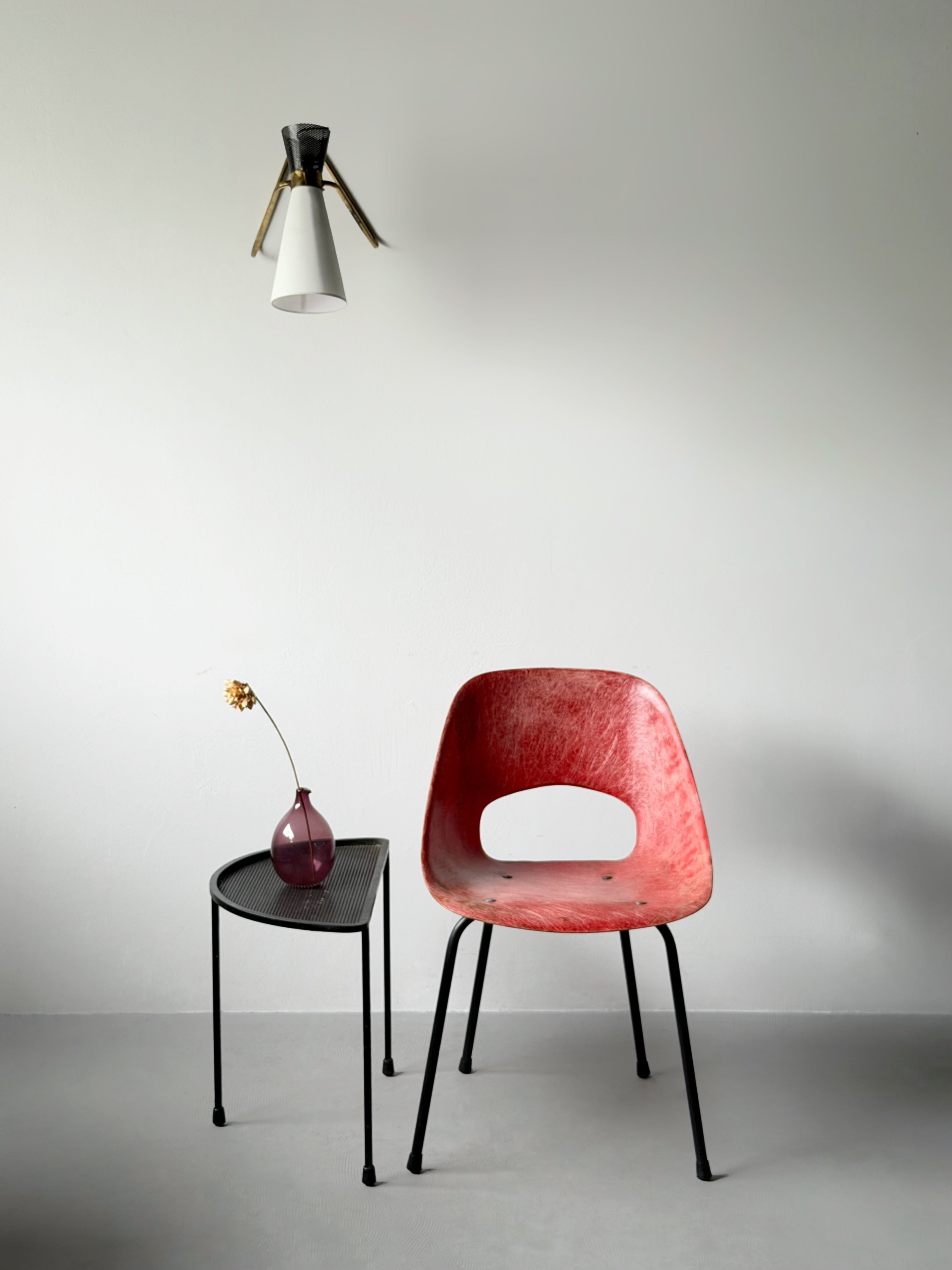 Tulip Chair in FRP by Pierre Guariche for Steiner, France