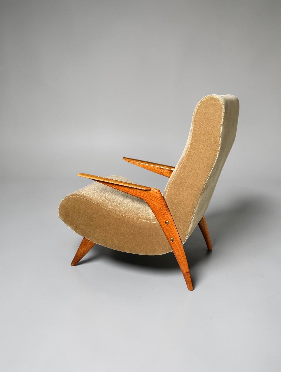 Deco-style Armchair, 1950s ITALY