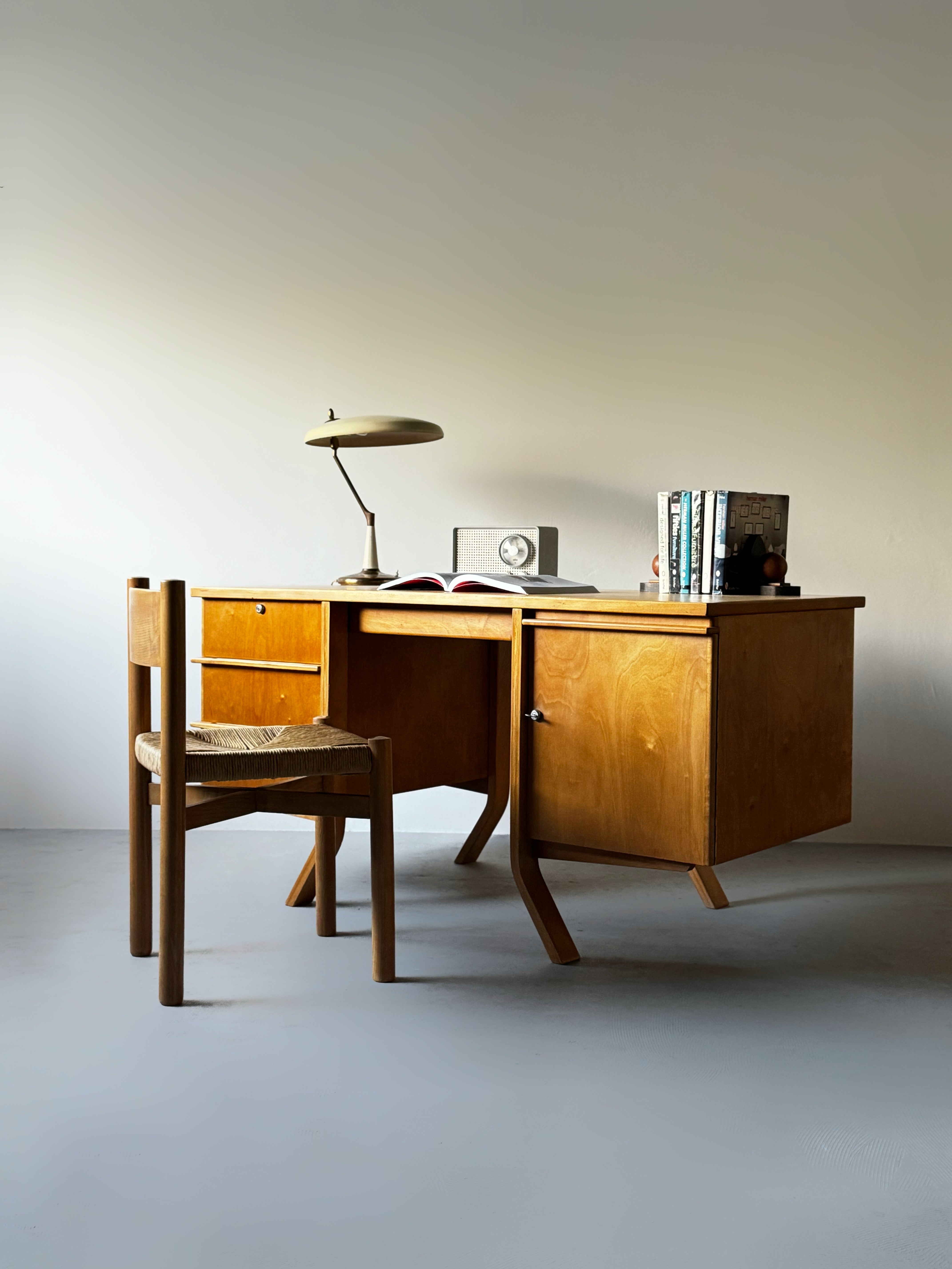 EB04 Desk by Cees Braakman for Pastoe, Netherlands 1950s|