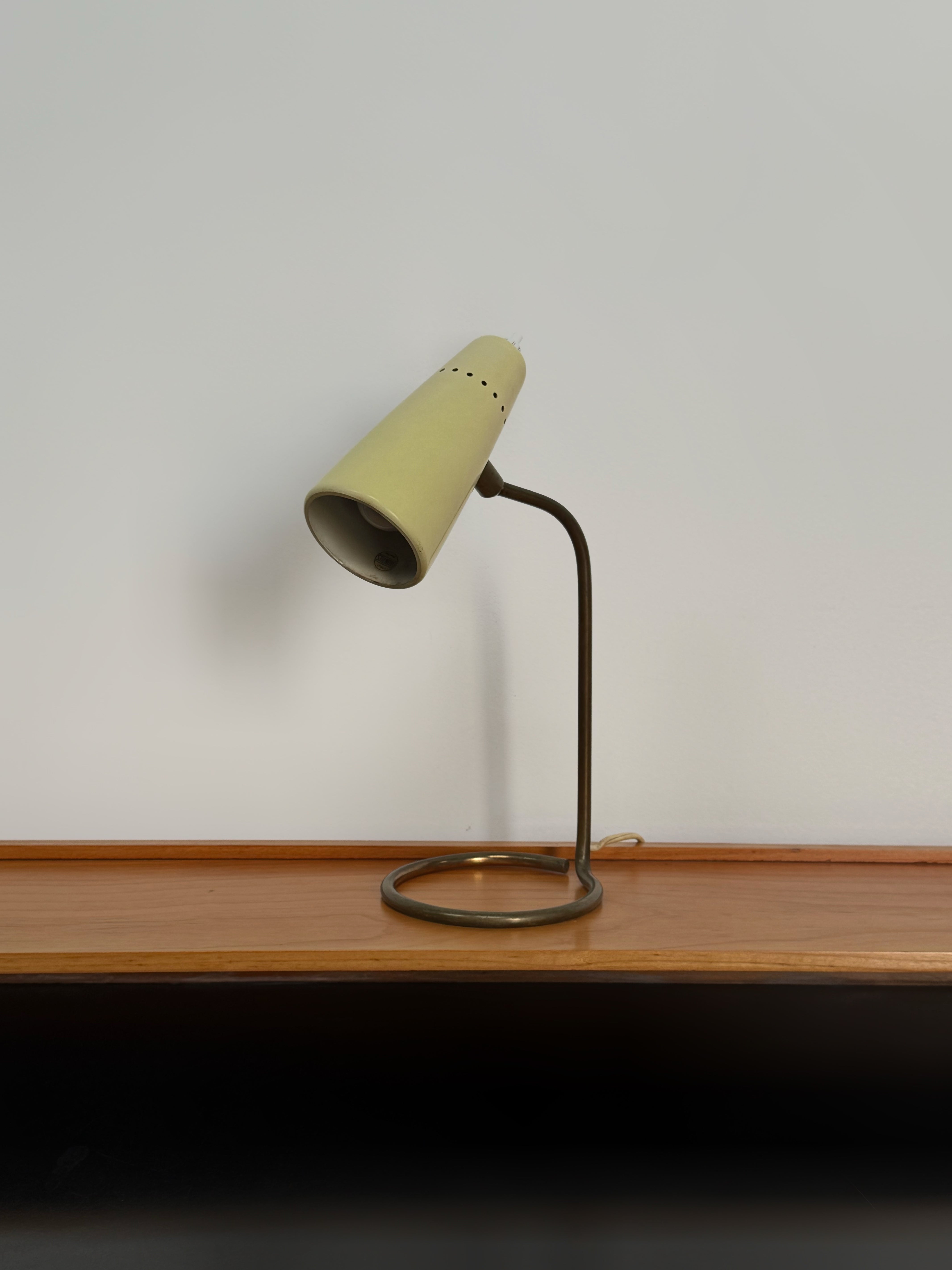 1950s Stilnovo Adjustable Metal Table Lamp　　　　