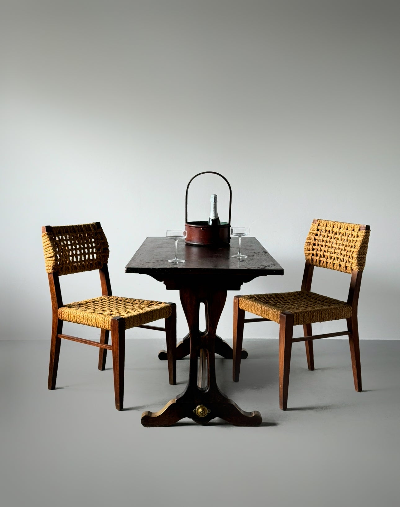 French Bistro Table, 1900s