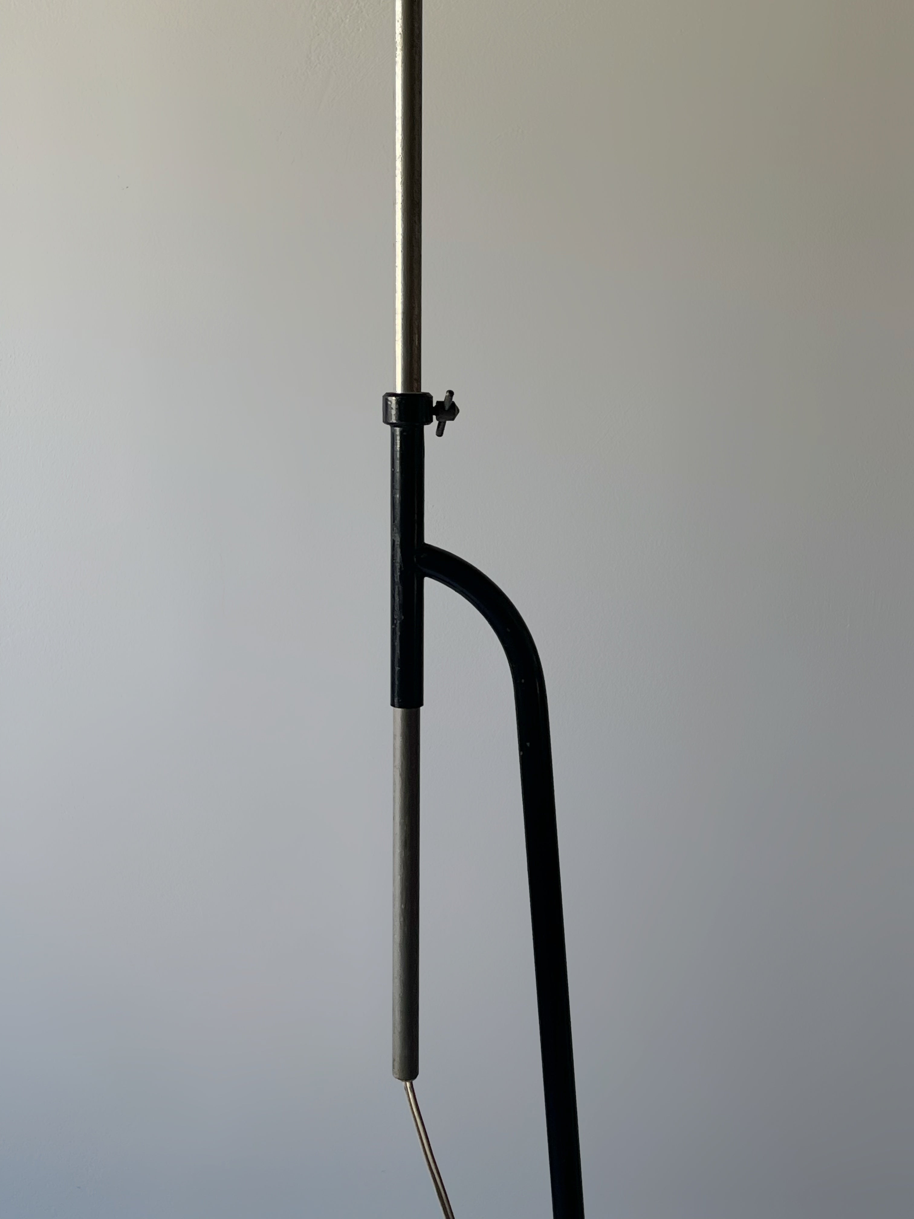 Dutch adjustable floor lamp, Netherlands 1950s