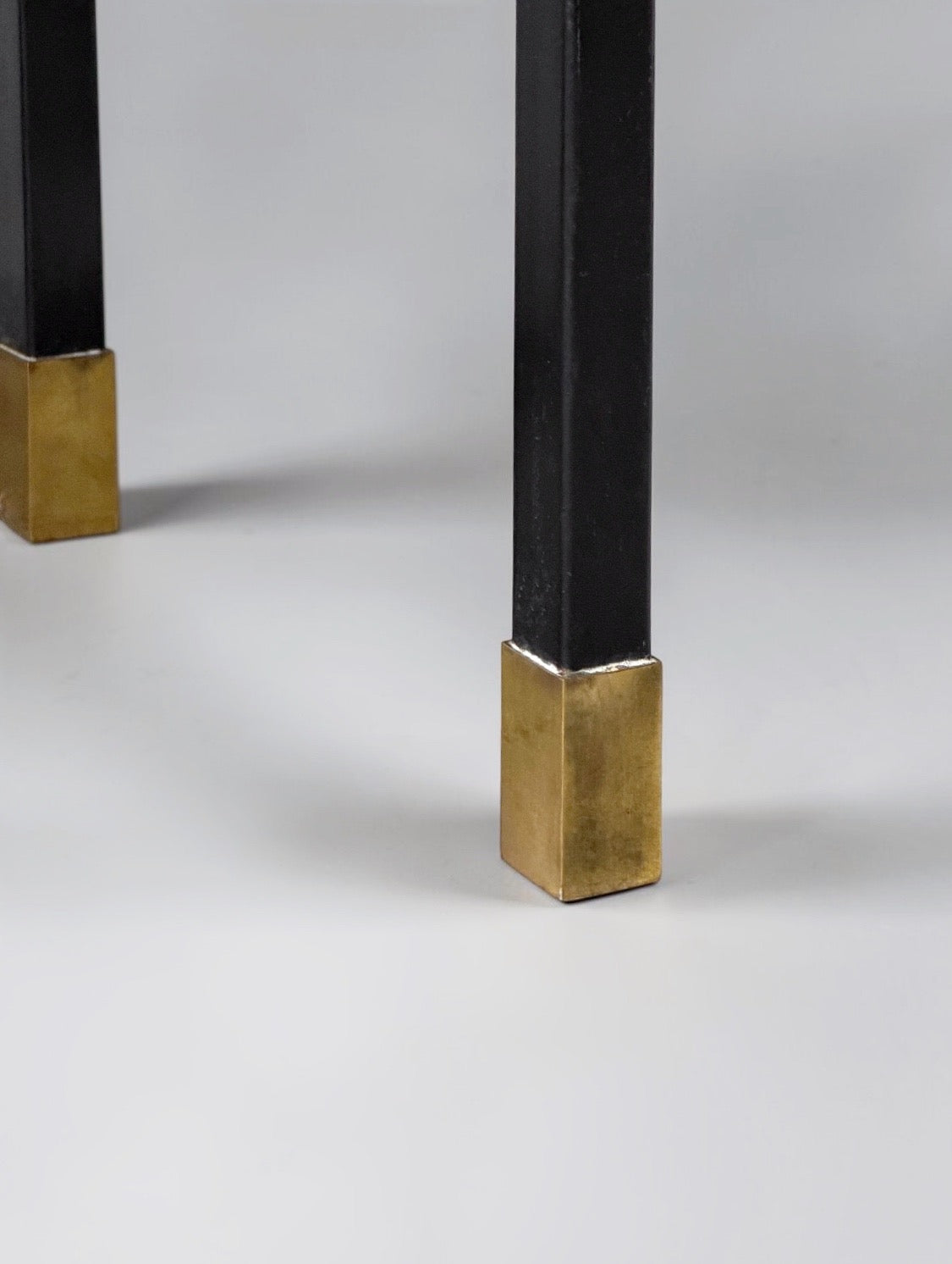 Modernist Italian Bench in Wood and Metal, 1950s