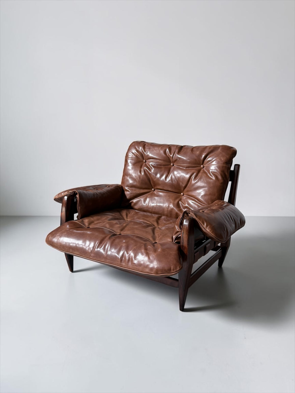 Rodeio Lounge Set by Jean Gillon for Italma Wood Art, Brazil, 1960s