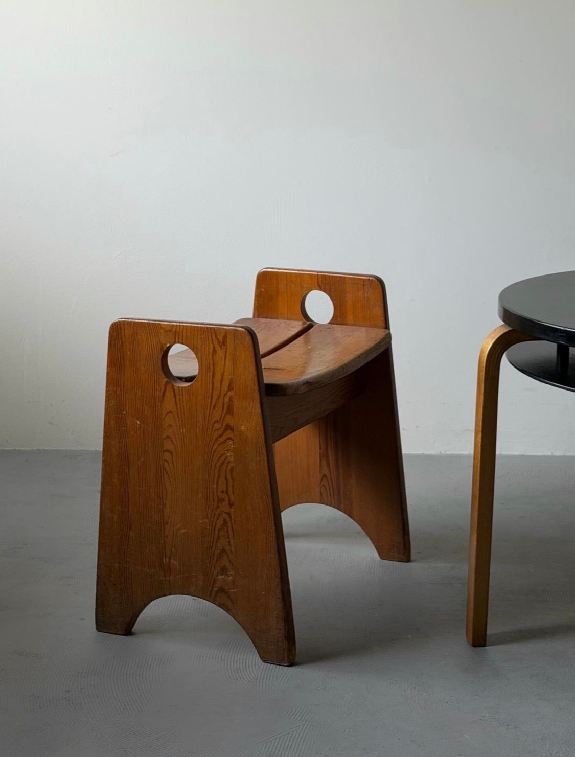 Stool By Gilbert Marklund for Furusnickarn AB, Sweden 1970s