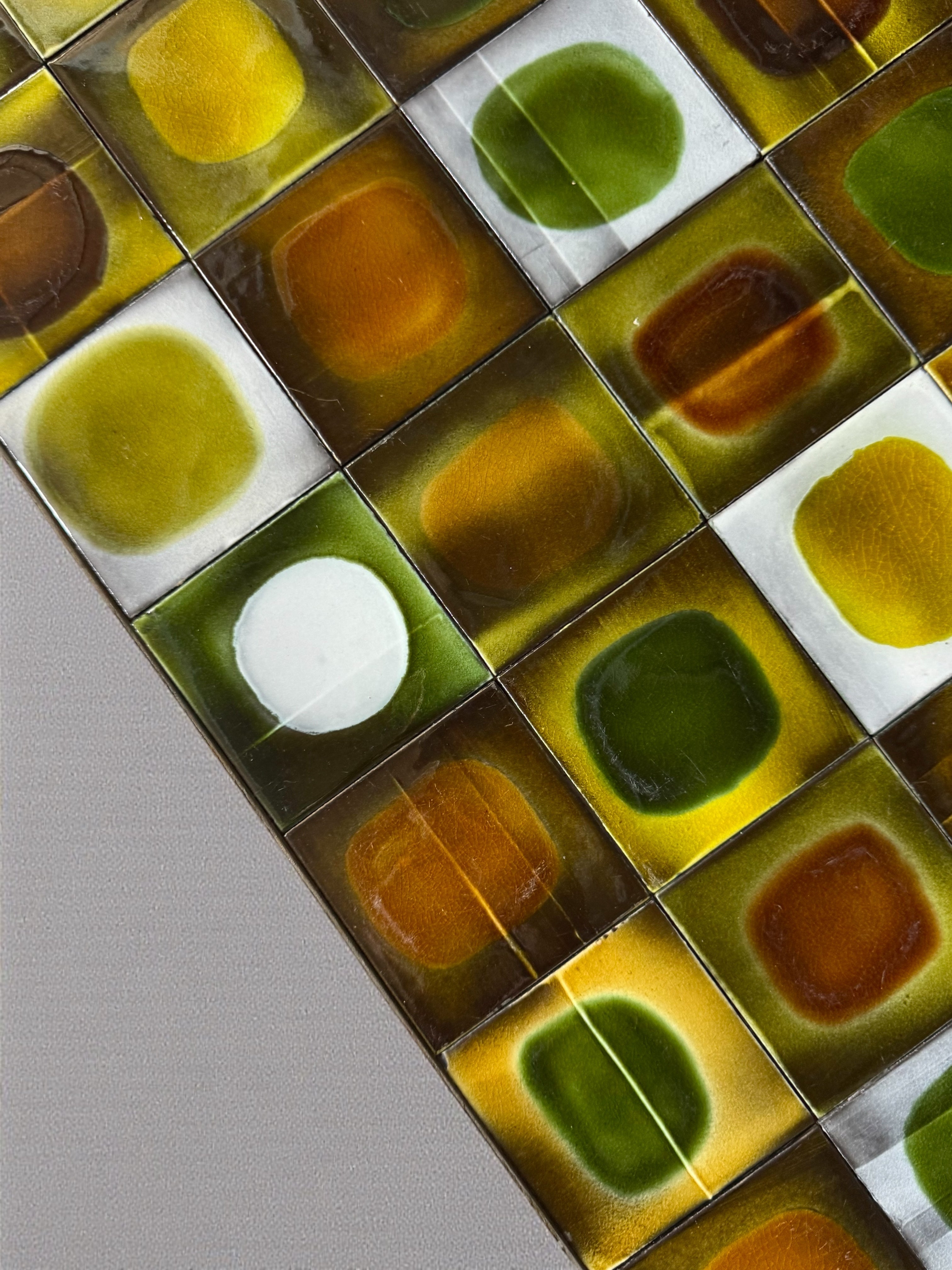 Planetes ceramic coffee table by Roger Capron, 1960s