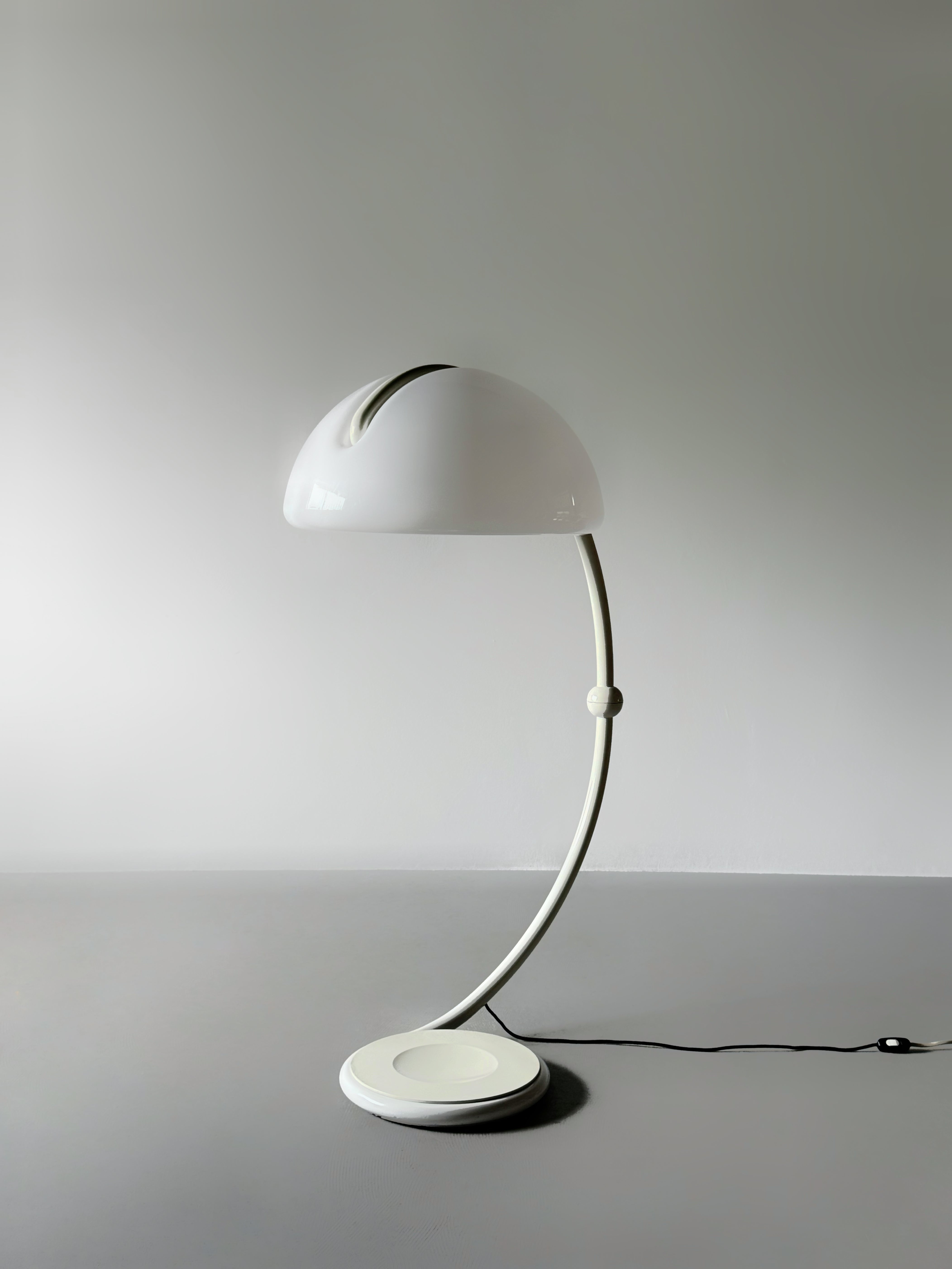 Serpente Floor Lamp by Elio Martinelli for Martinelli Luce 1965