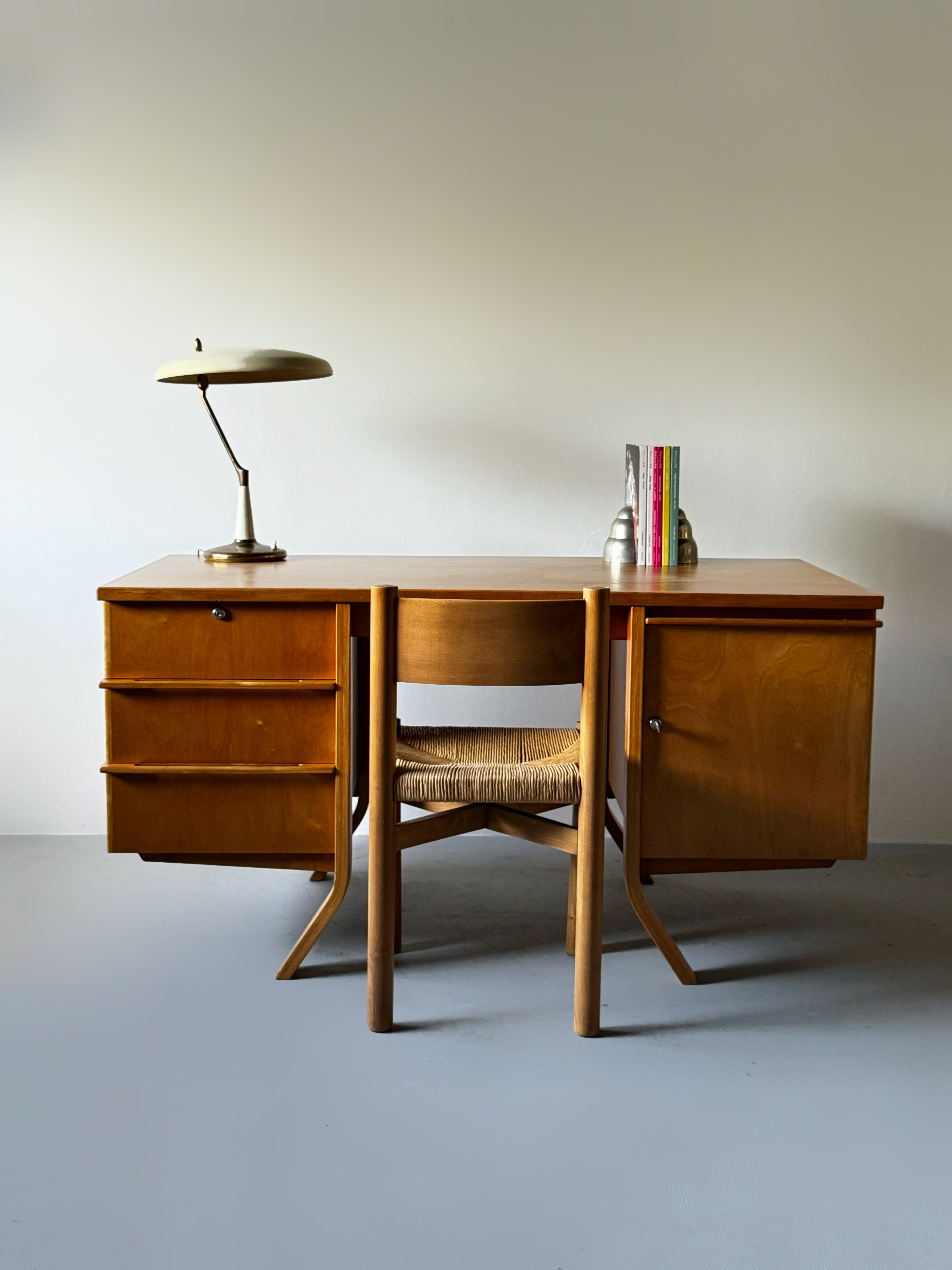 EB04 Desk by Cees Braakman for Pastoe, Netherlands 1950s|