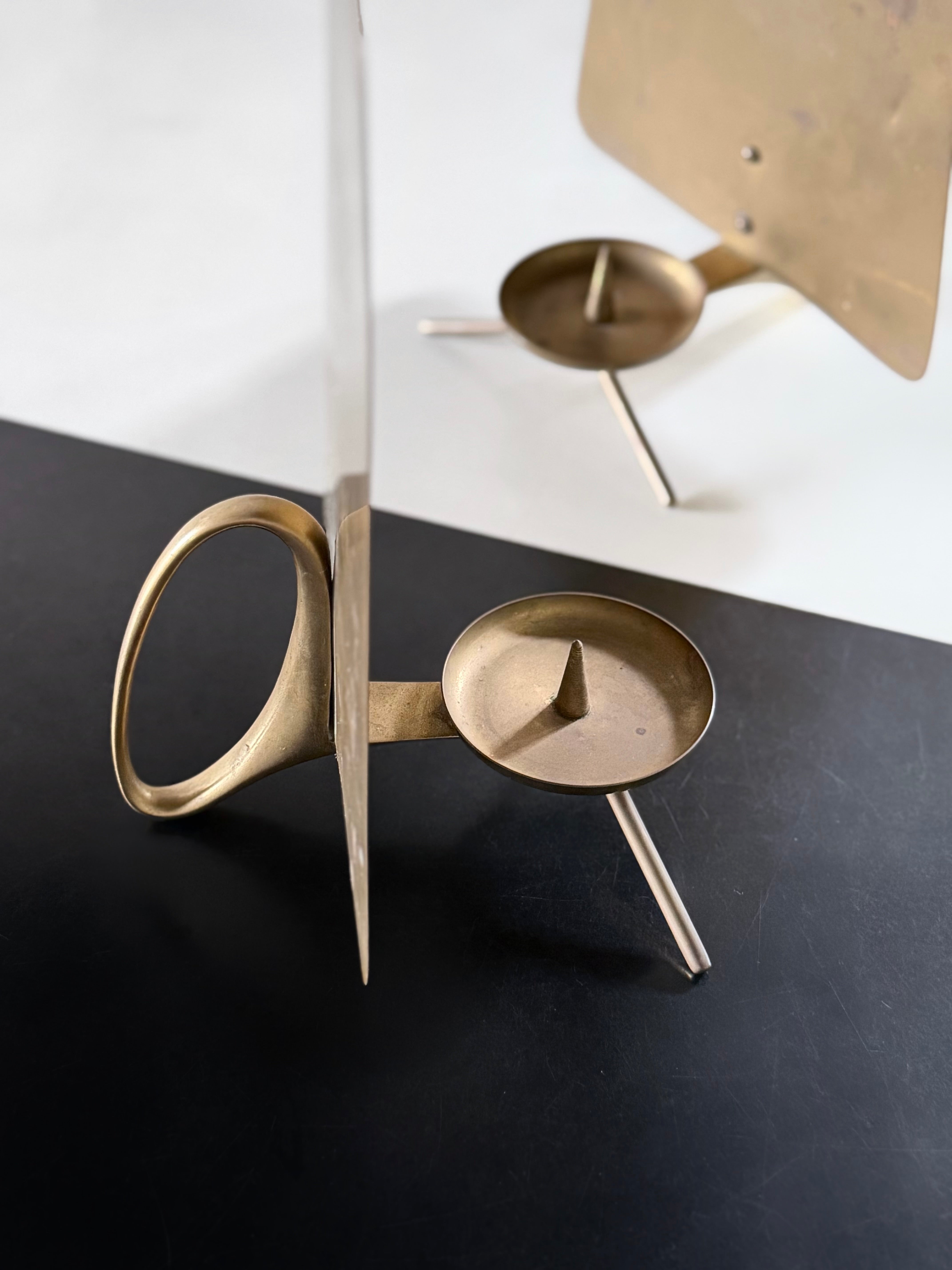 Pair of Candlesticks by Carl Auböck, Vienna 1950　