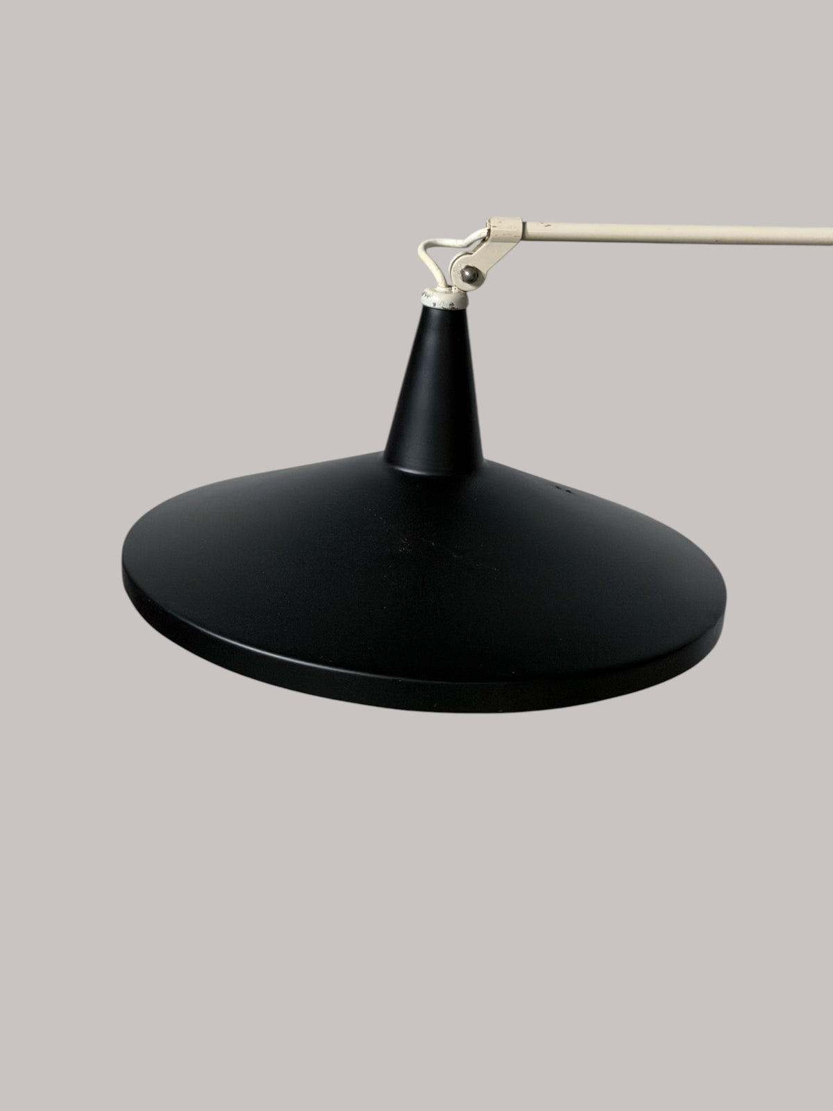 Panama Floor Lamp in Black by Wim Rietveld for Gispen, 1957