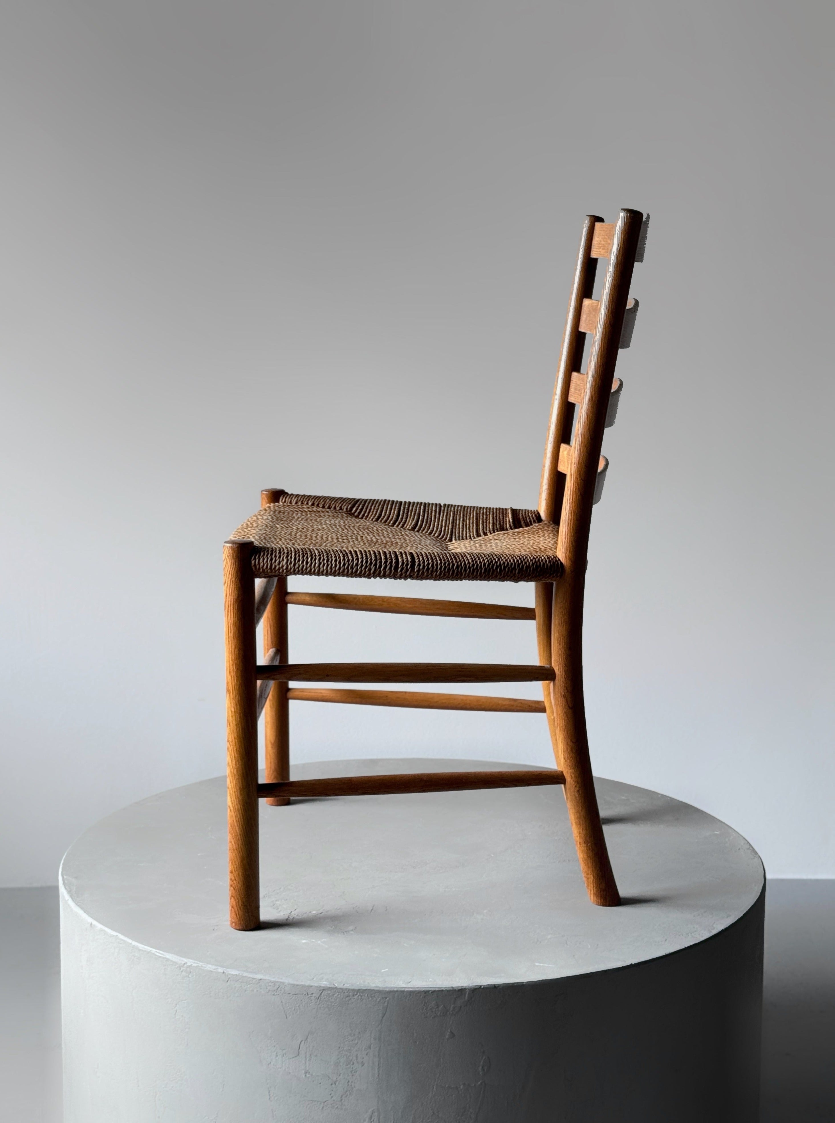 Church chair in oak by Kaare Klint