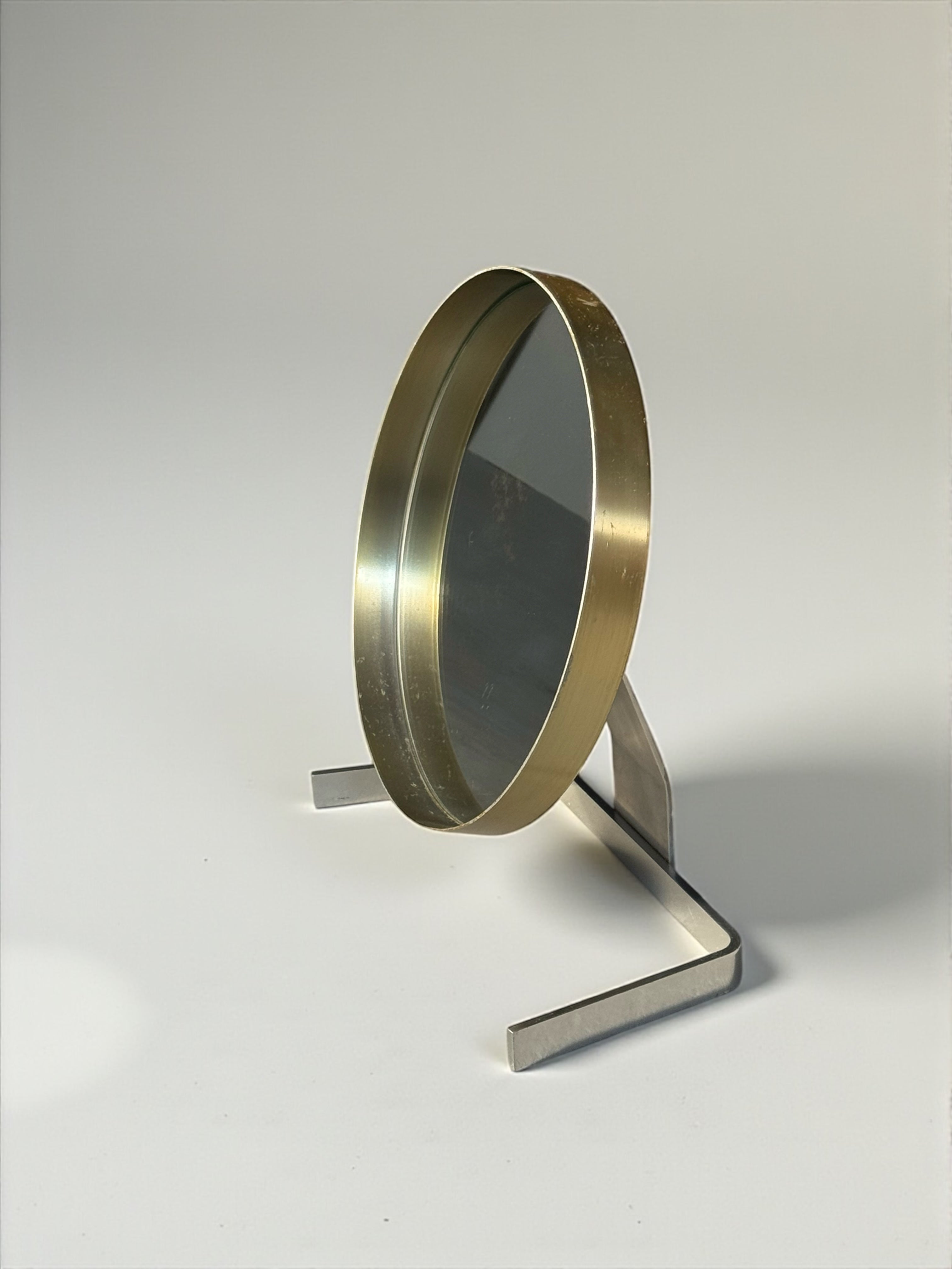 Vintage French Mirror by Pierre Vandel, 1970s　　