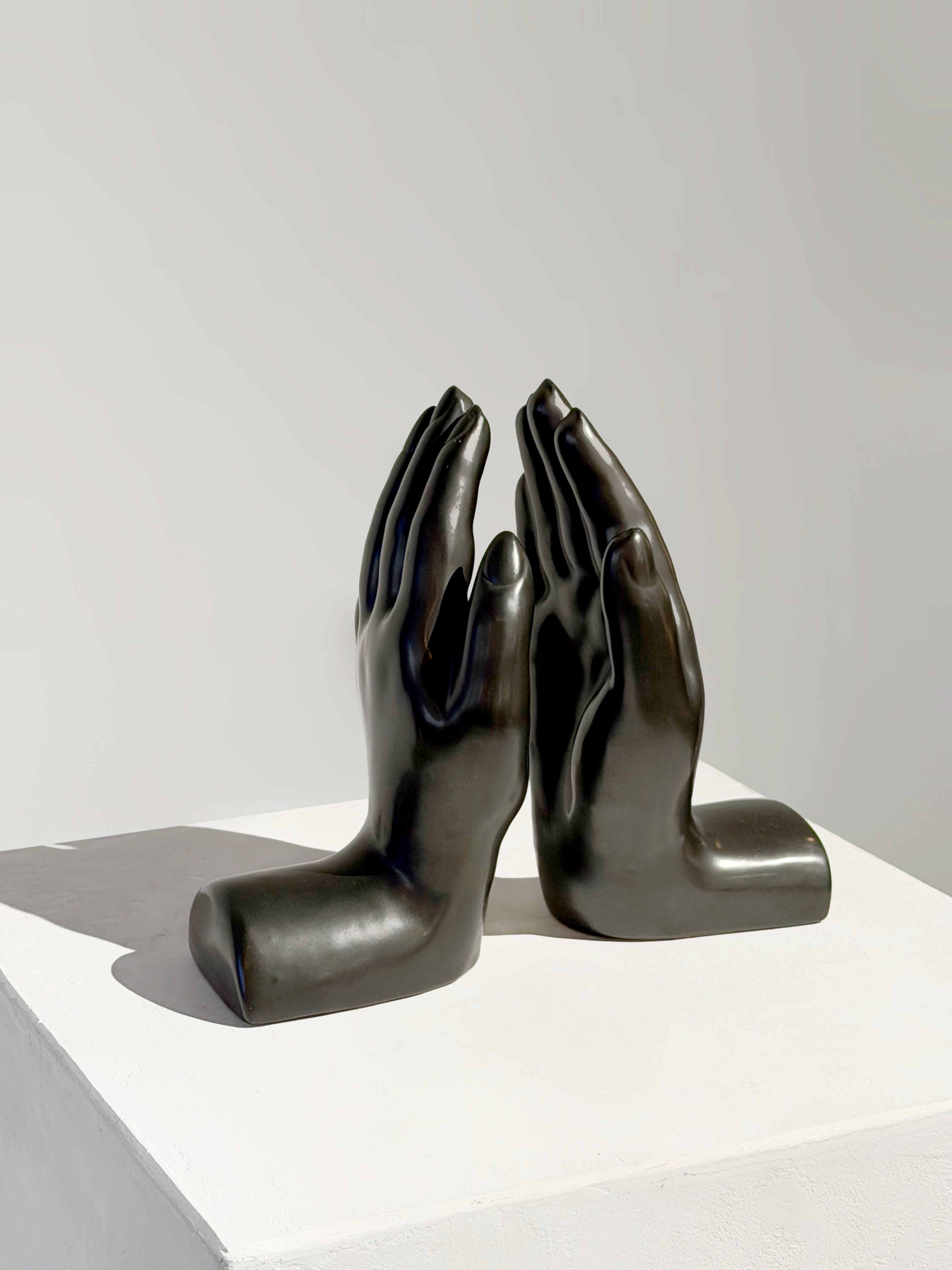 Pair of ceramic bookends from Vallauris, 1960　