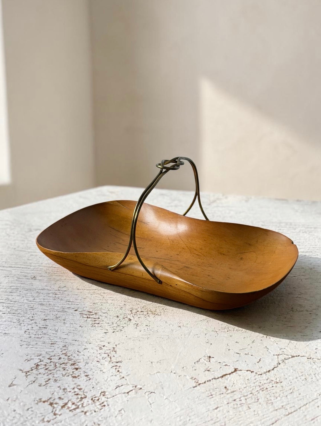 Vintage Tray by Aldo Tura for Macabo, Italy 1960s