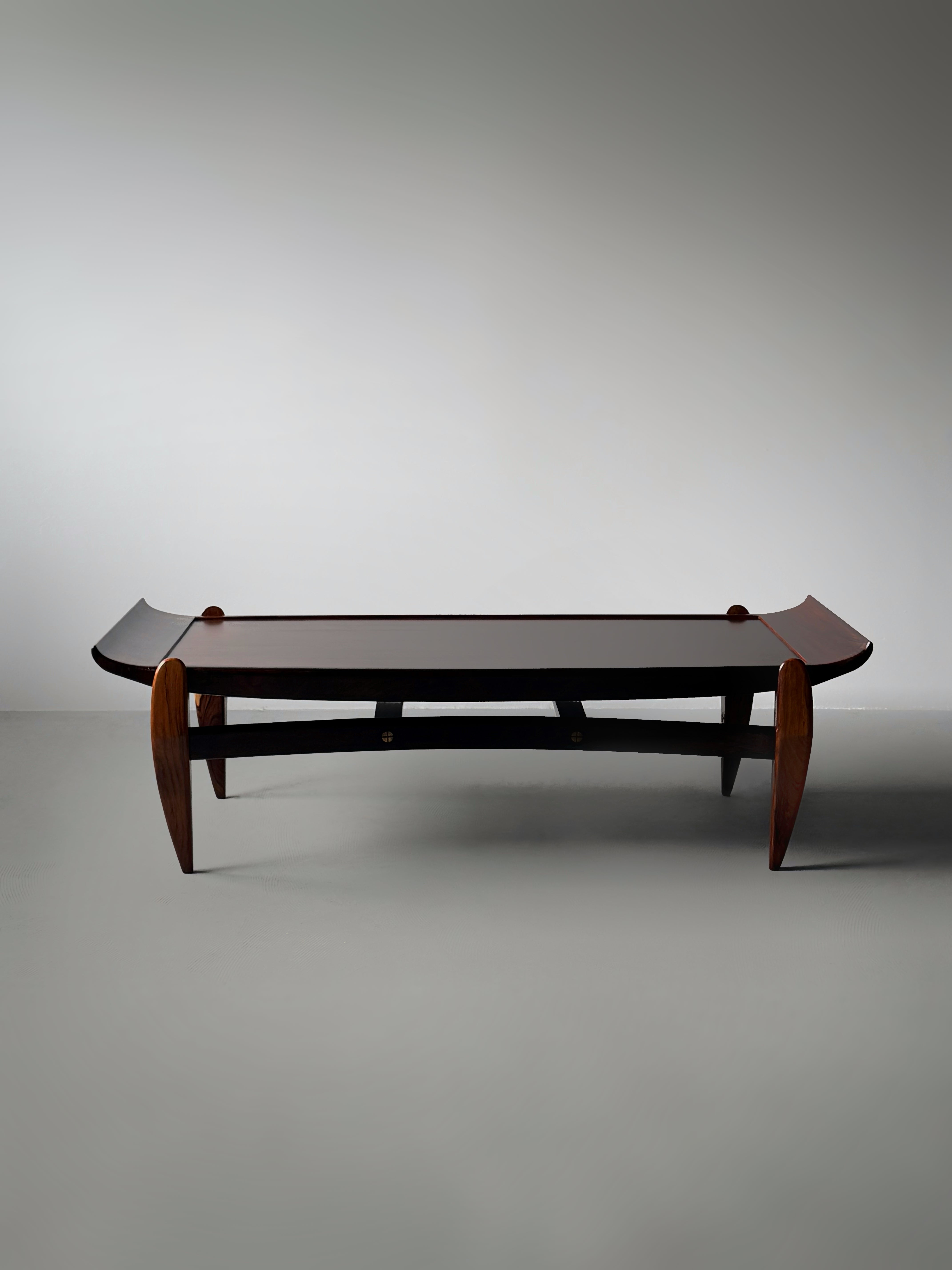 Brazilian Modern Coffee Table by Jean Gillon for Wood Art