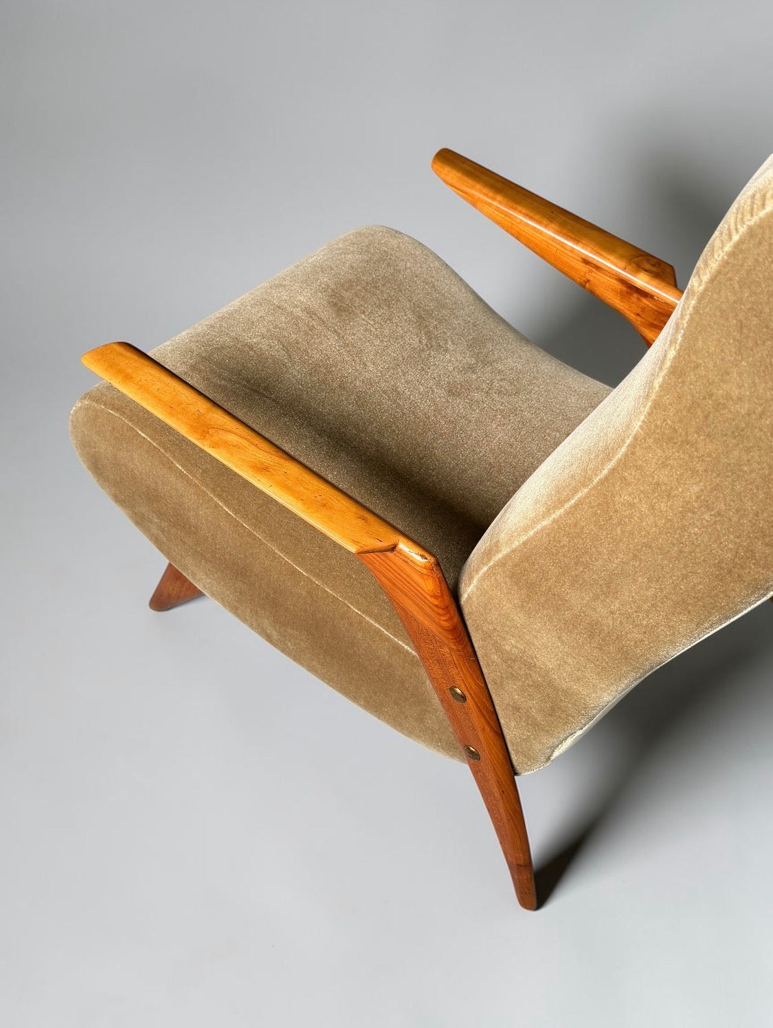 Deco-style Armchair, 1950s ITALY