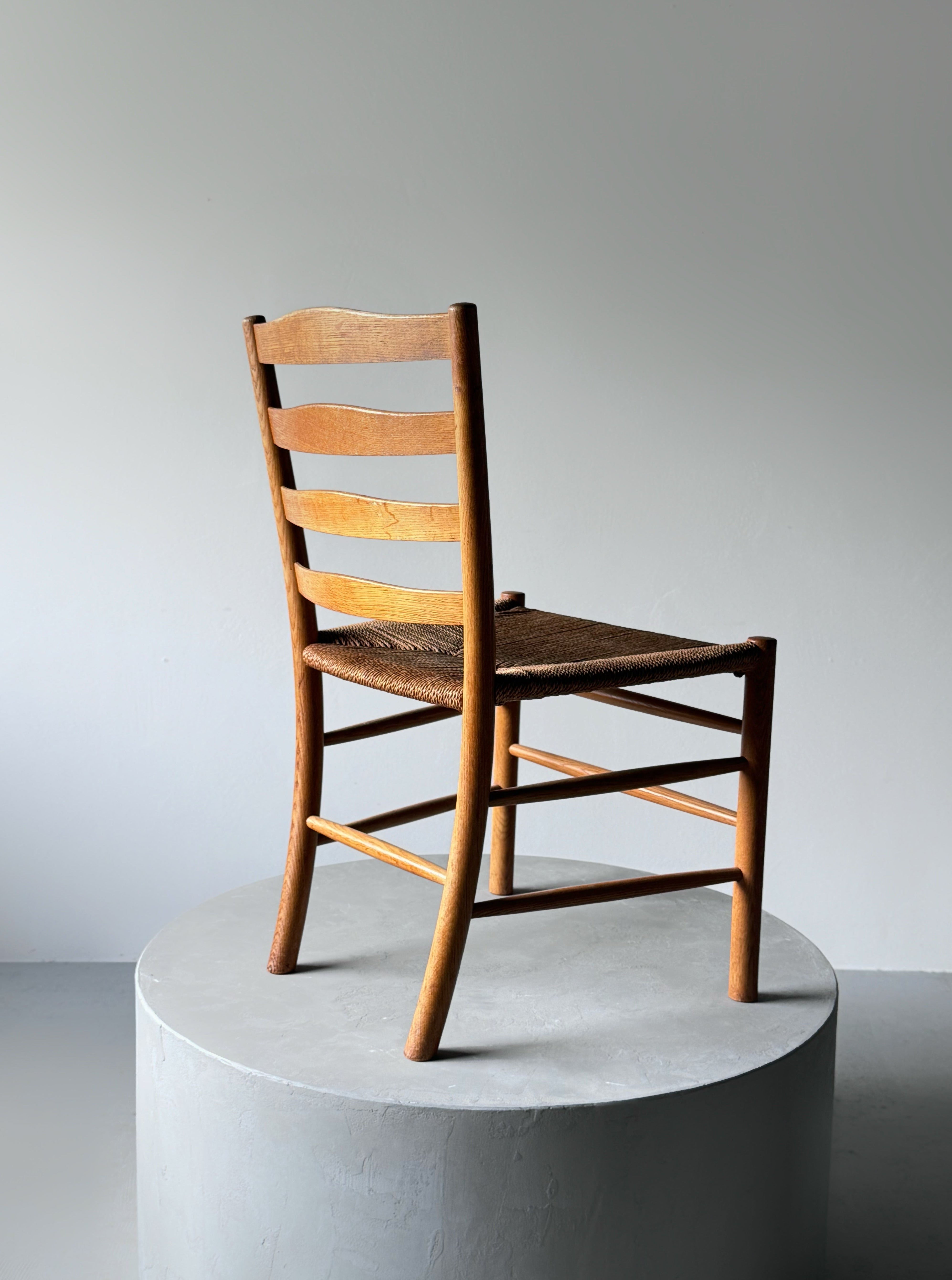 Church chair in oak by Kaare Klint