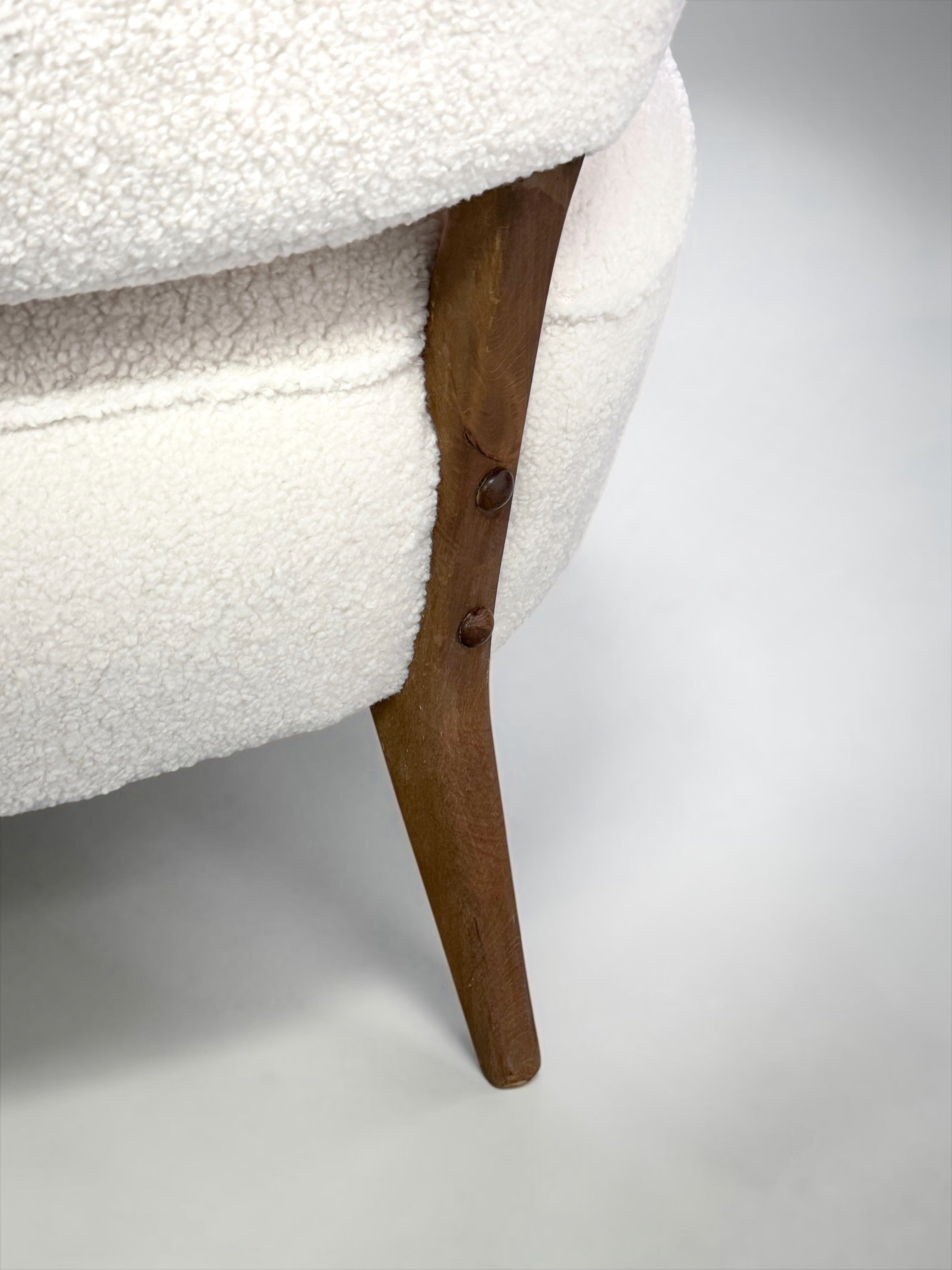 Two-Seater Sofa by Otto Schulz 'Attr.' for Boet, Sweden 1940s　