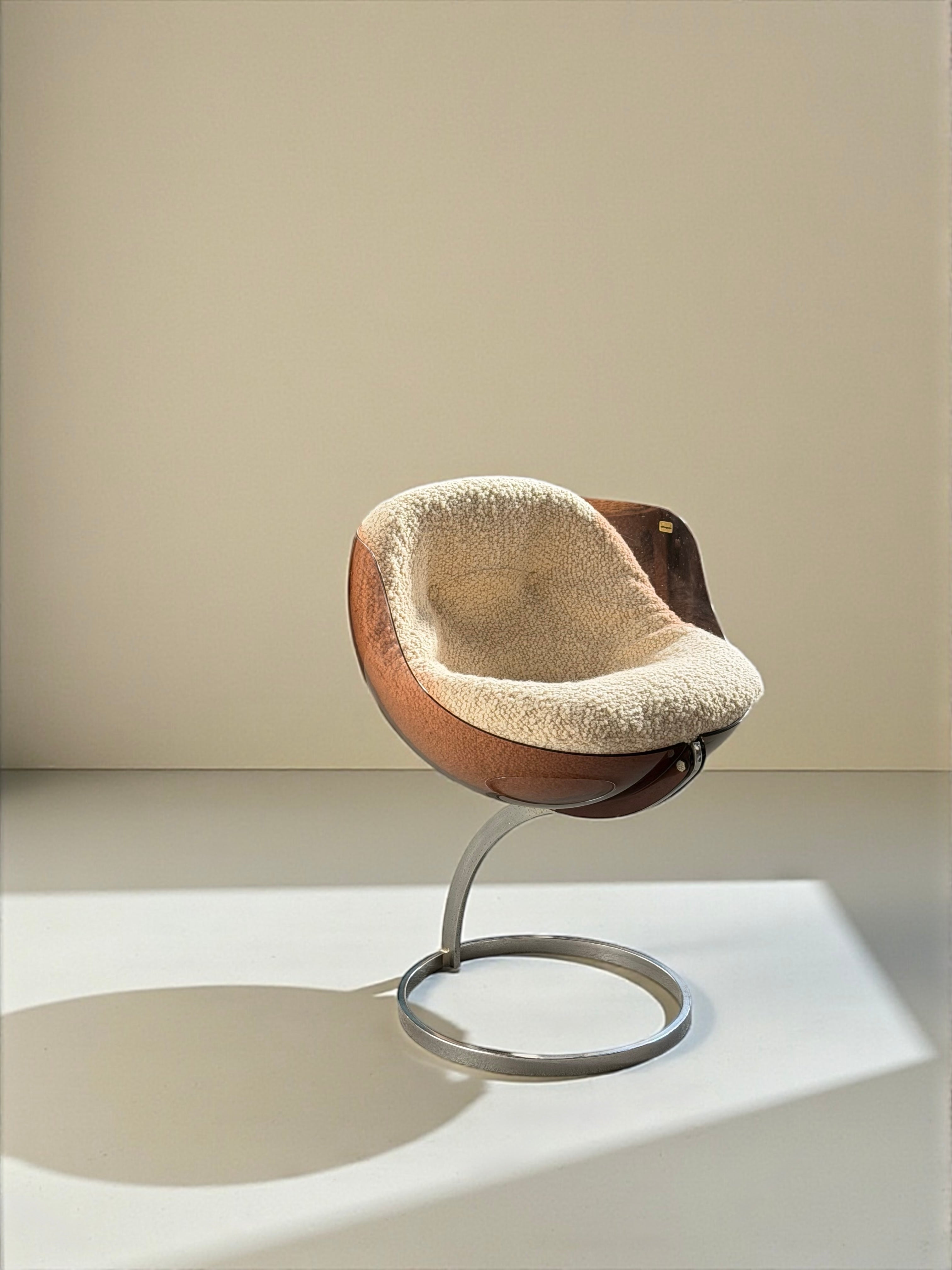 Sphere Dining Chair by Boris Tabacoff for Mobilier Moderne, 1970