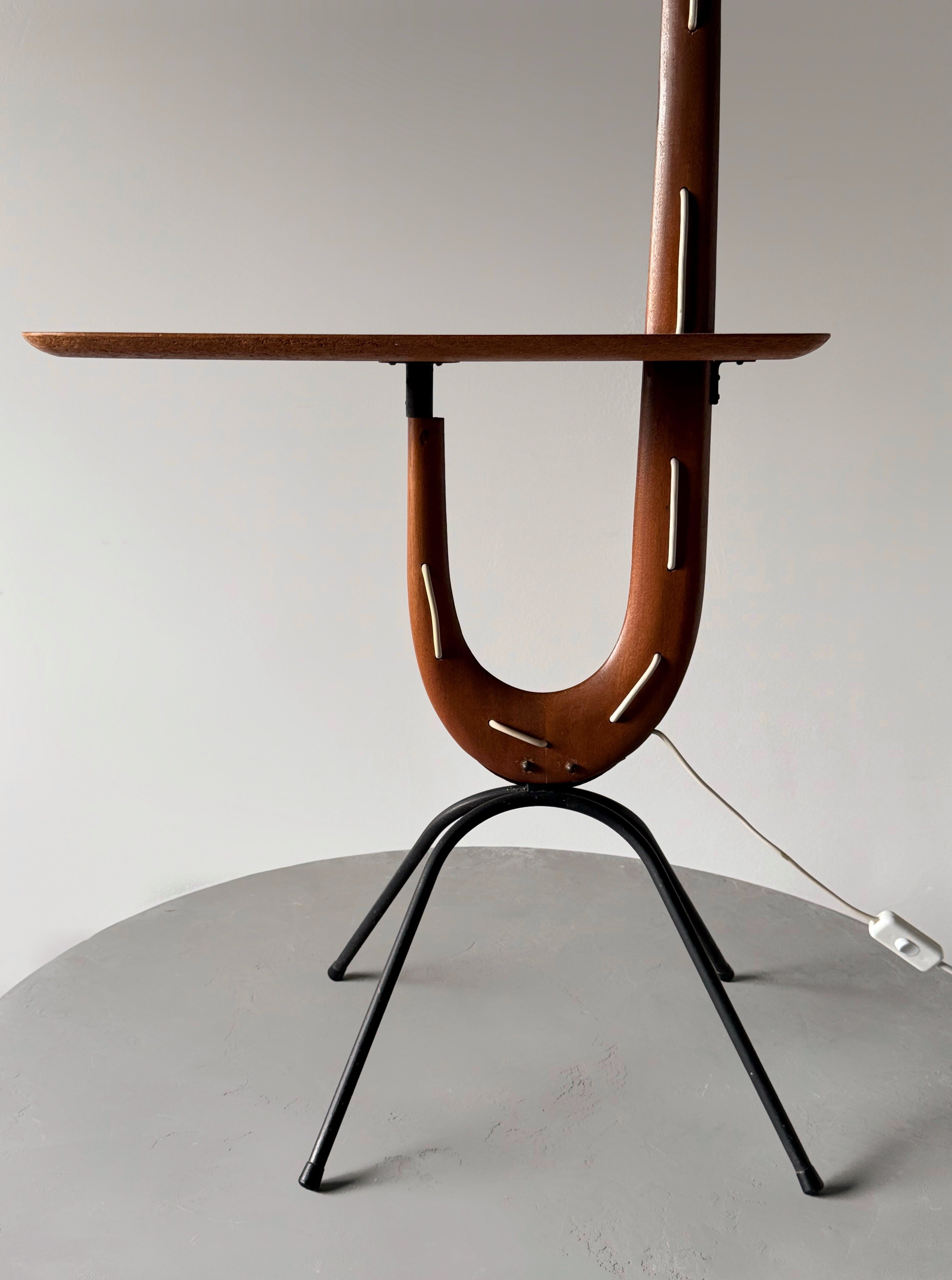 Rare Model 14.952 Floor Lamp by Jean Rispal