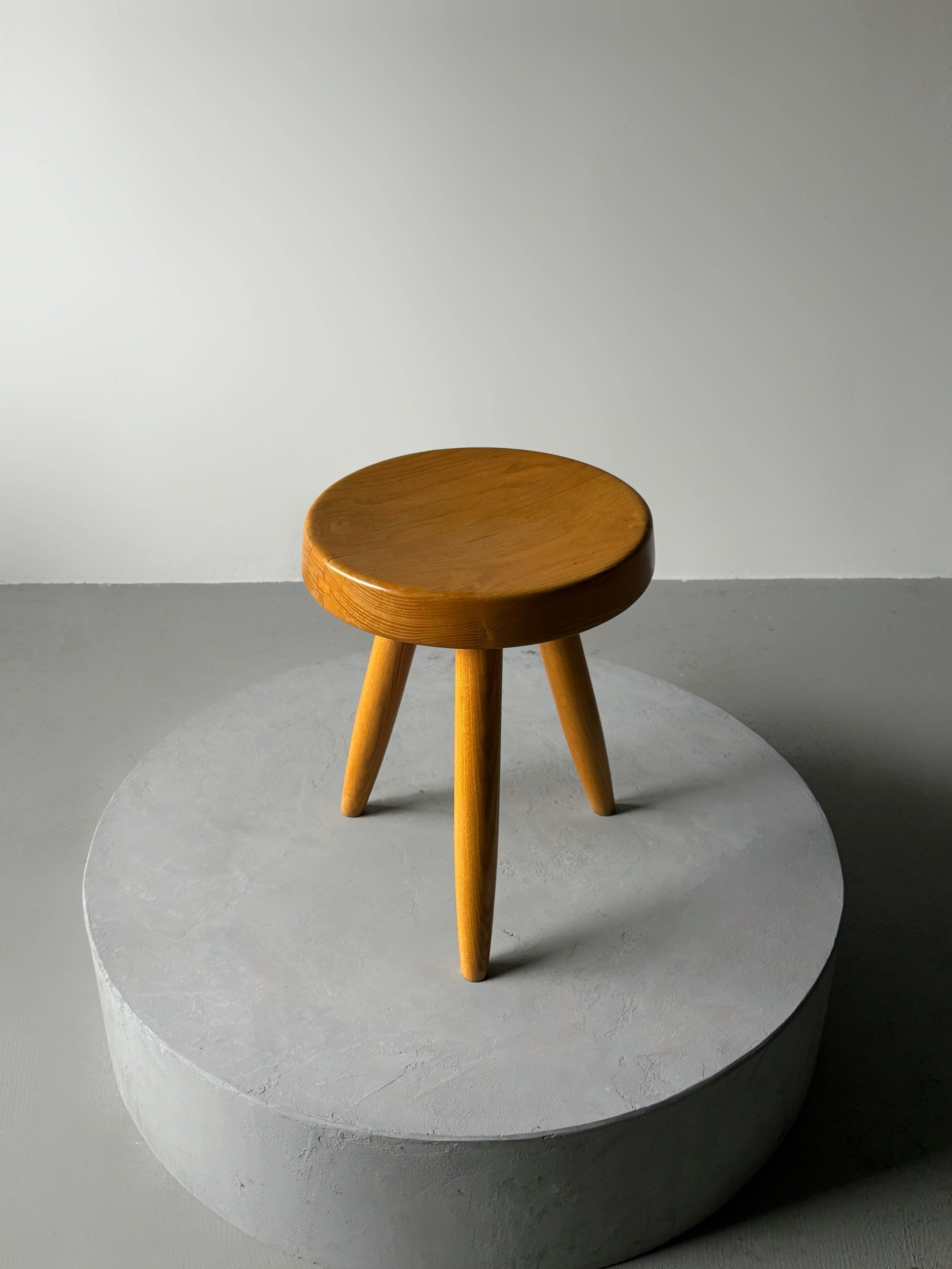 High Berger stool Designed by Charlotte Perriand